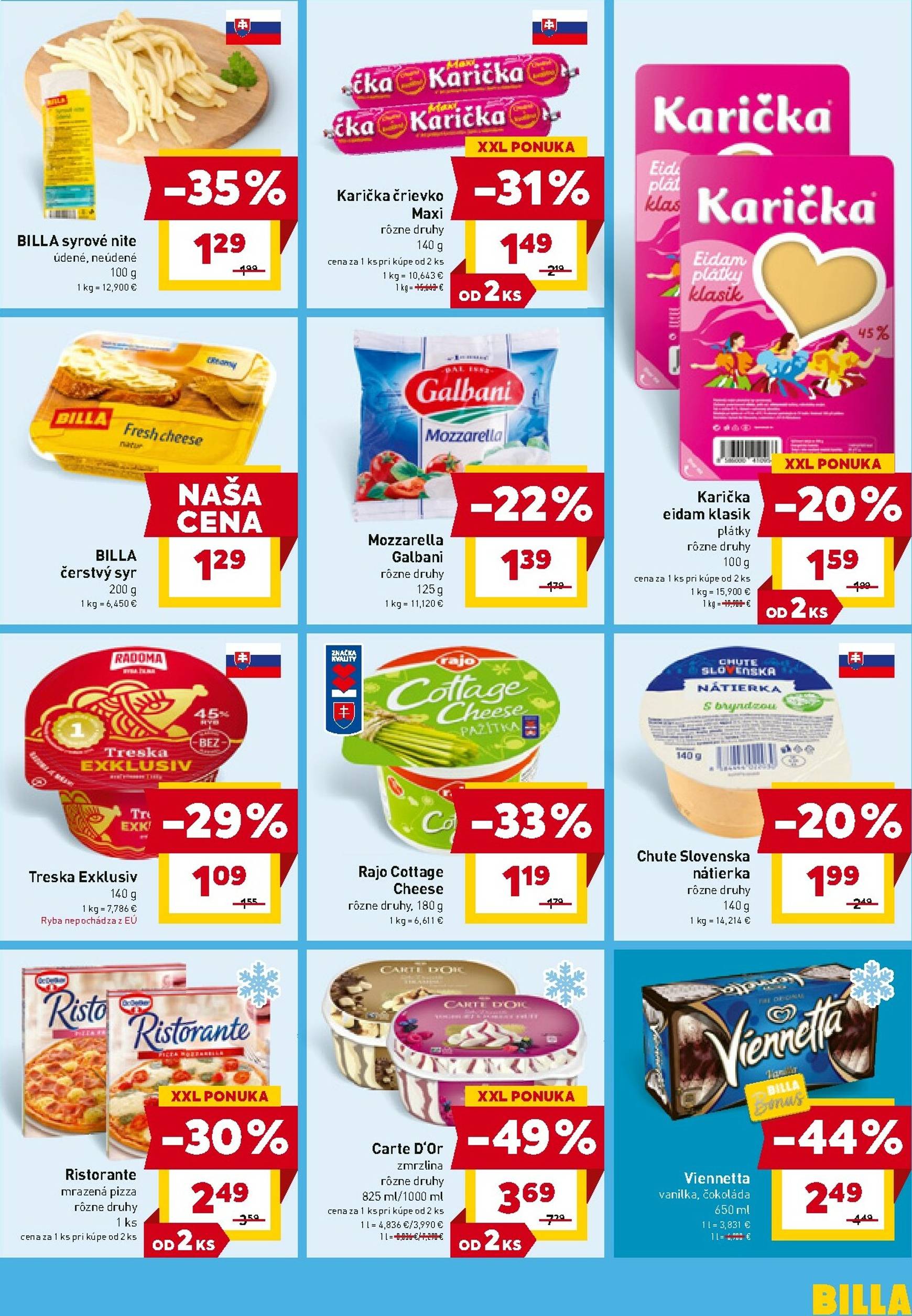 Page 9 of Aktuálny billa leták platný od stredy 22.10 do 28.10