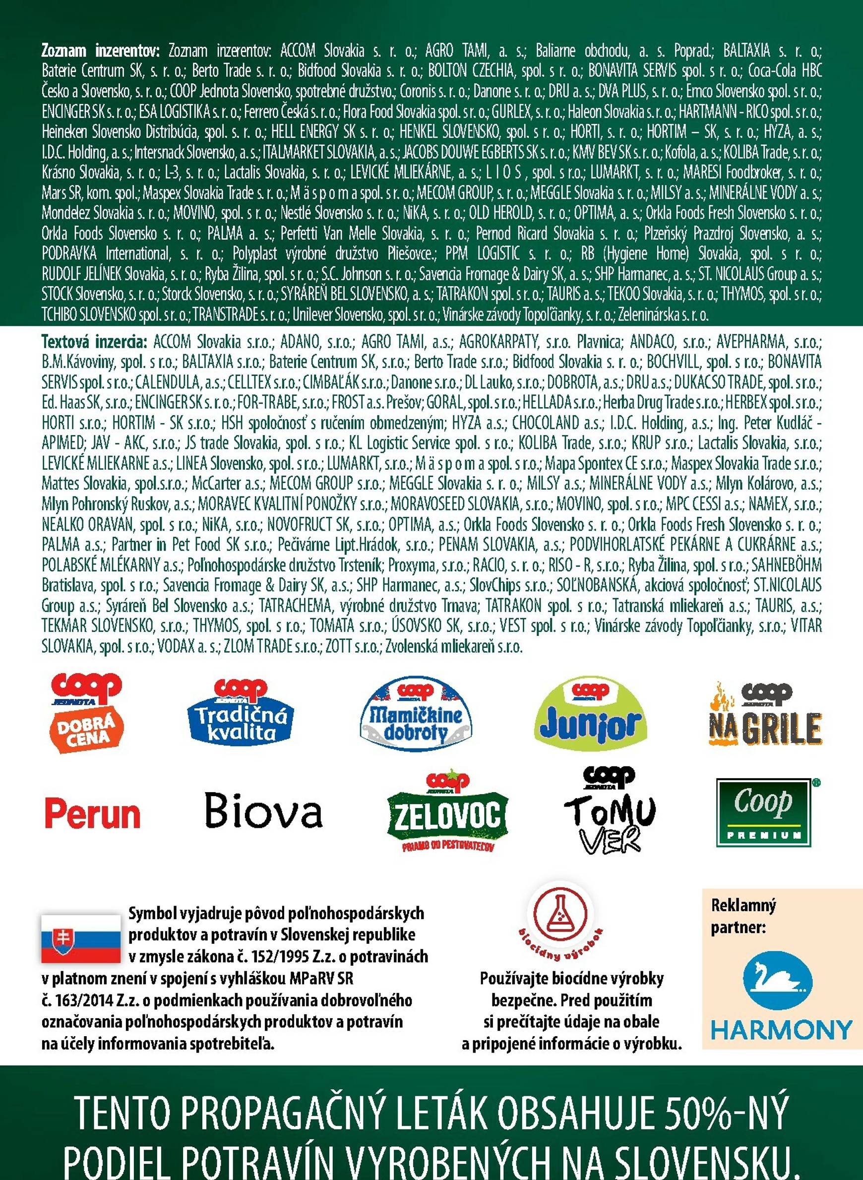 Page 68 of Aktuálny coop-jednota leták platný od štvrtka 23.10 do 29.10