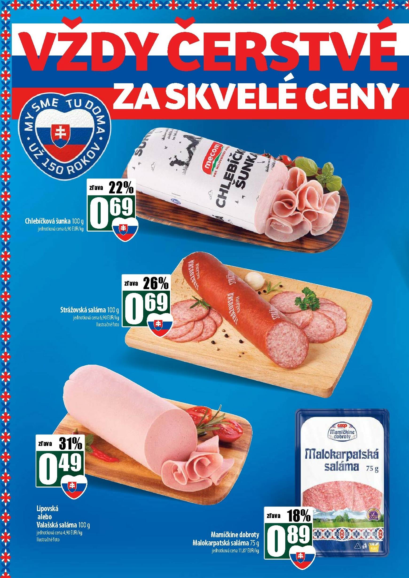 Page 4 of Aktuálny coop-jednota leták platný od štvrtka 23.10 do 29.10
