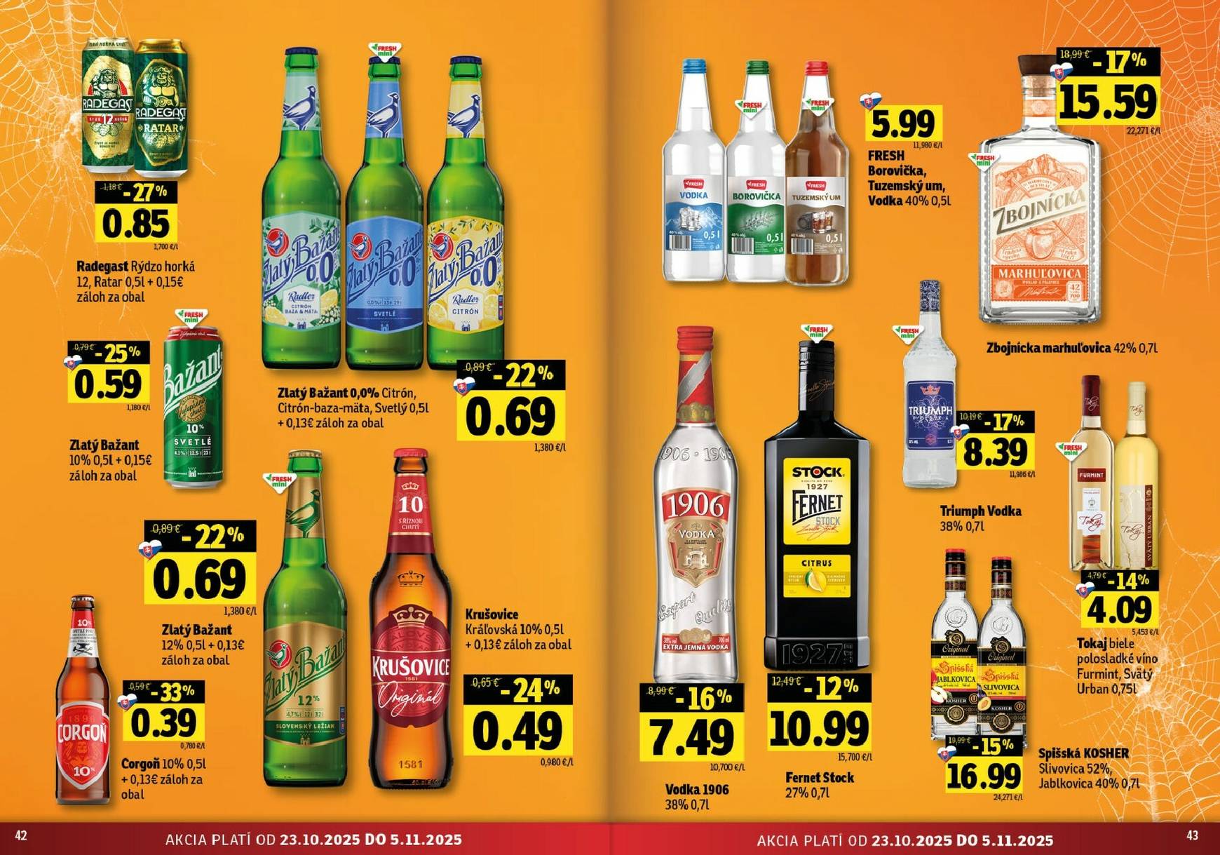 Page 22 of Aktuálny fresh leták platný od štvrtka 23.10 do 05.11