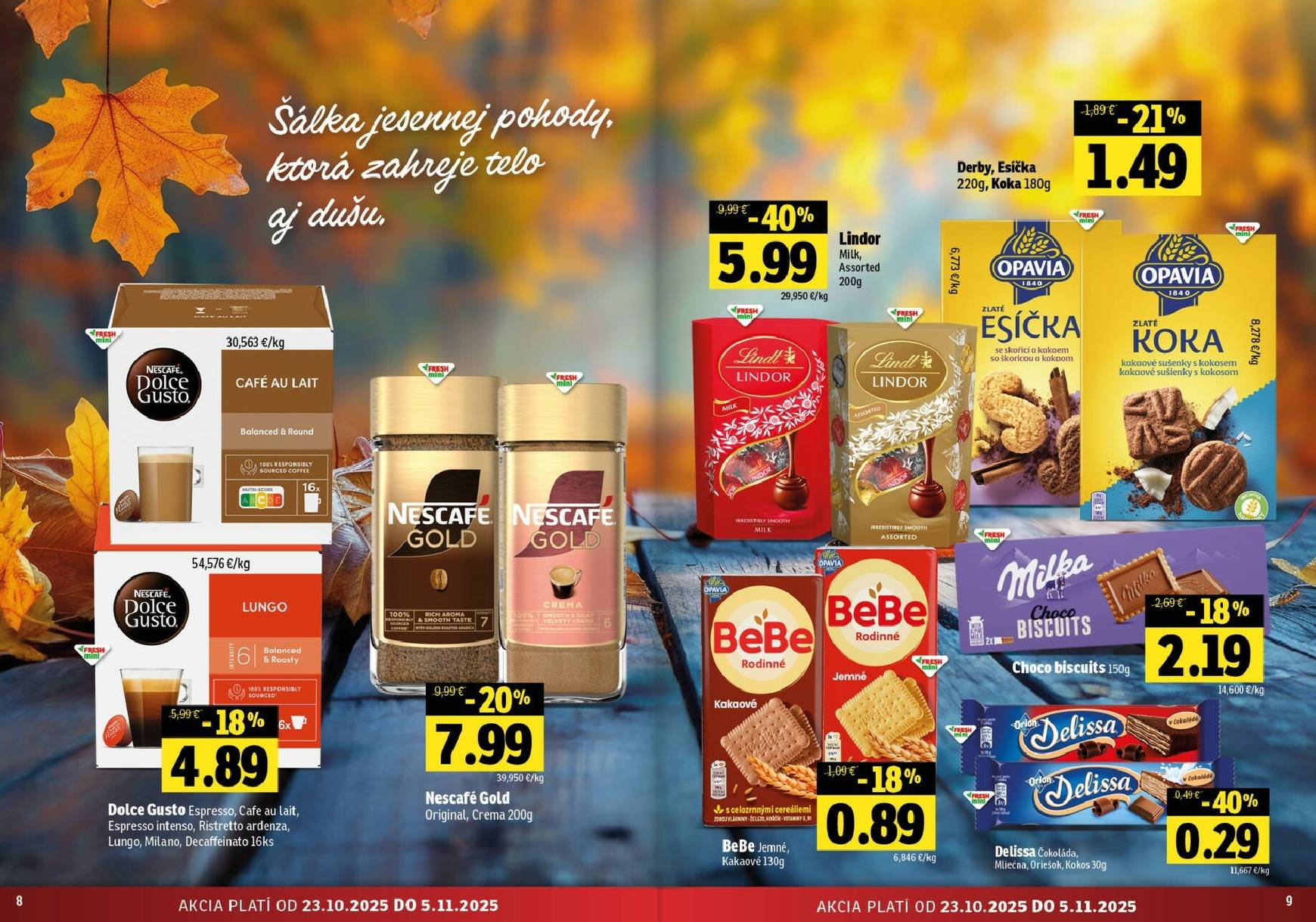 Page 5 of Aktuálny fresh leták platný od štvrtka 23.10 do 05.11