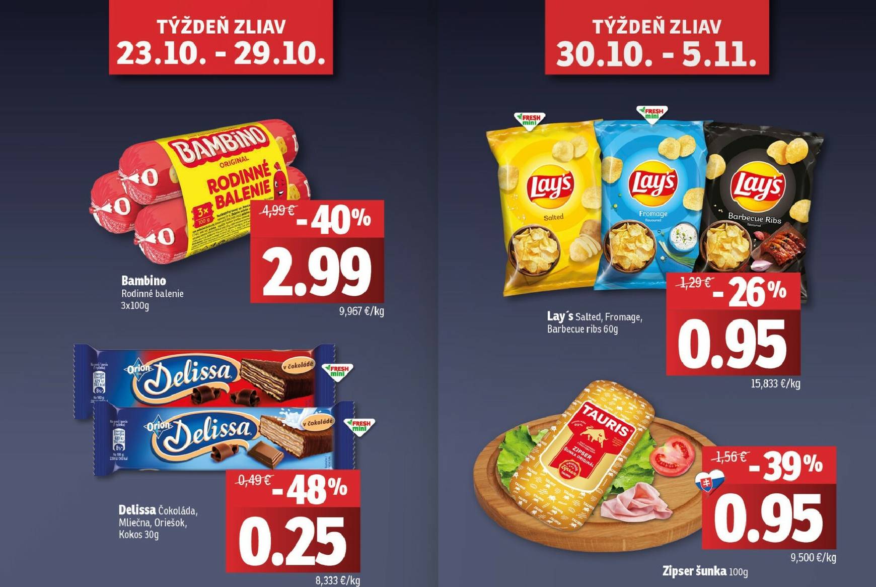 Page 2 of Aktuálny fresh leták platný od štvrtka 23.10 do 05.11