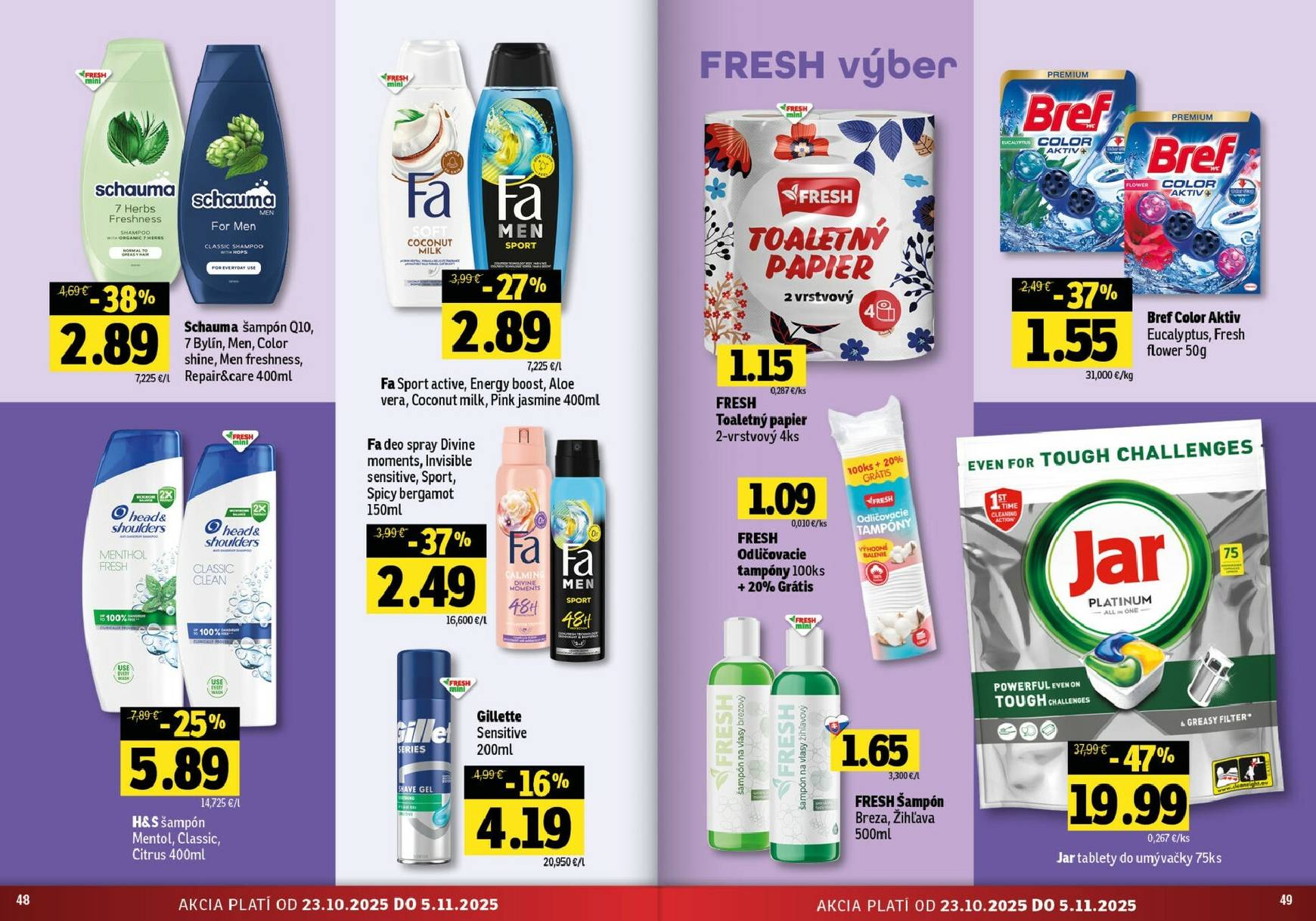 Page 25 of Aktuálny fresh leták platný od štvrtka 23.10 do 05.11