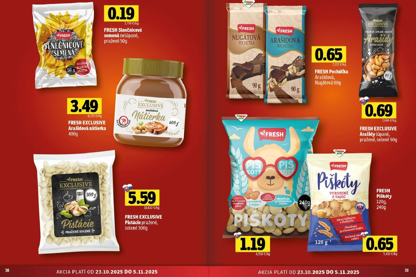 Page 20 of Aktuálny fresh leták platný od štvrtka 23.10 do 05.11