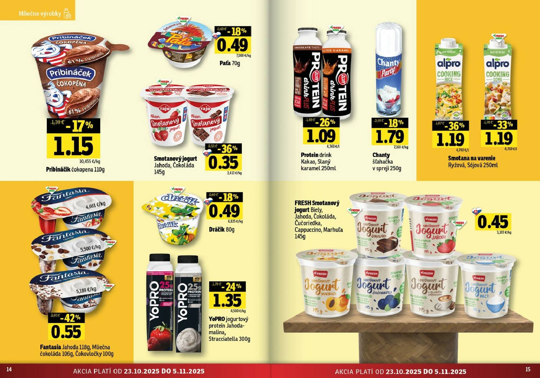 Page 8 of Aktuálny fresh leták platný od štvrtka 23.10 do 05.11