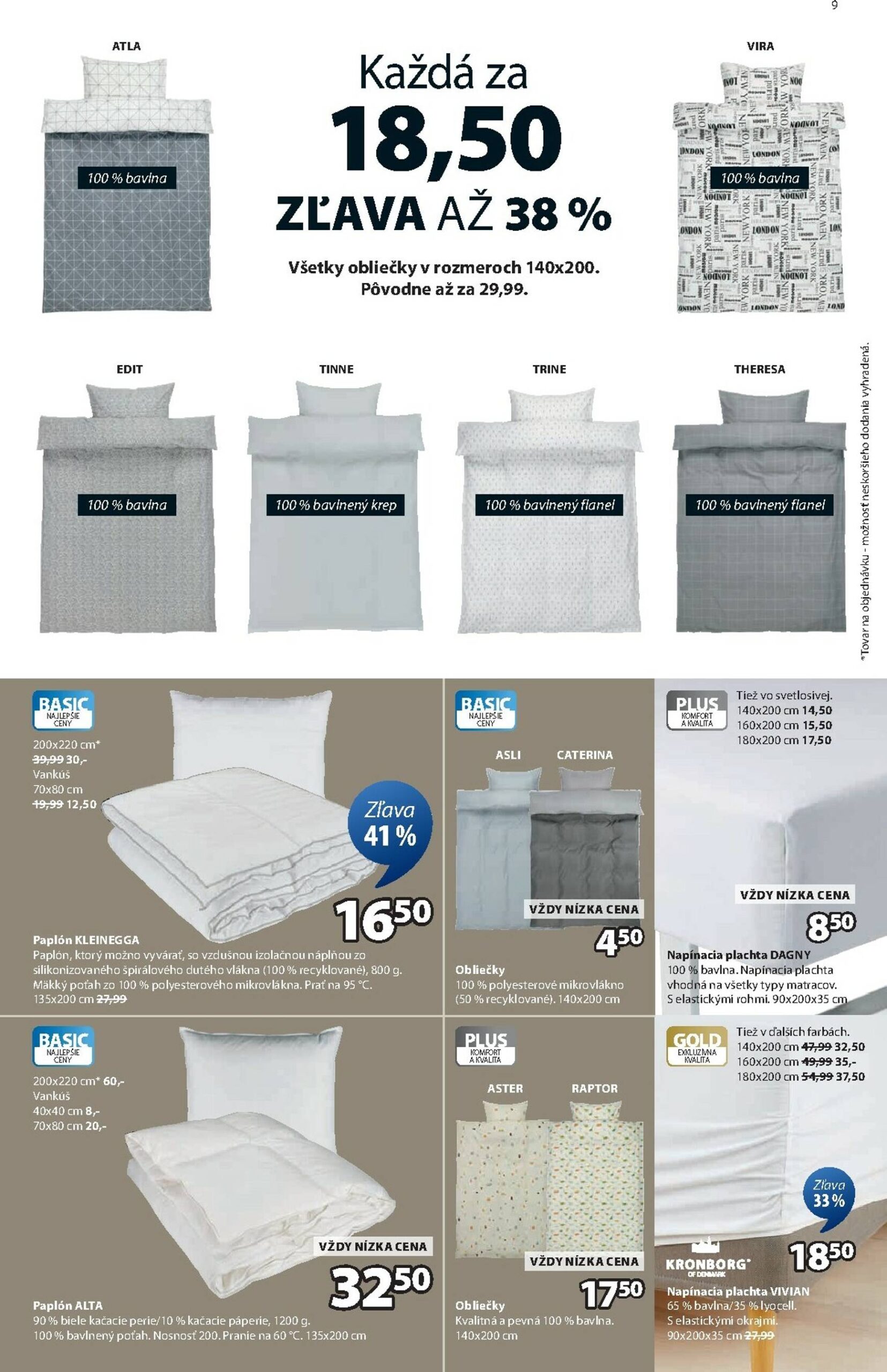 Page 9 of Aktuálny jysk leták platný od stredy 22.10 do 23.11