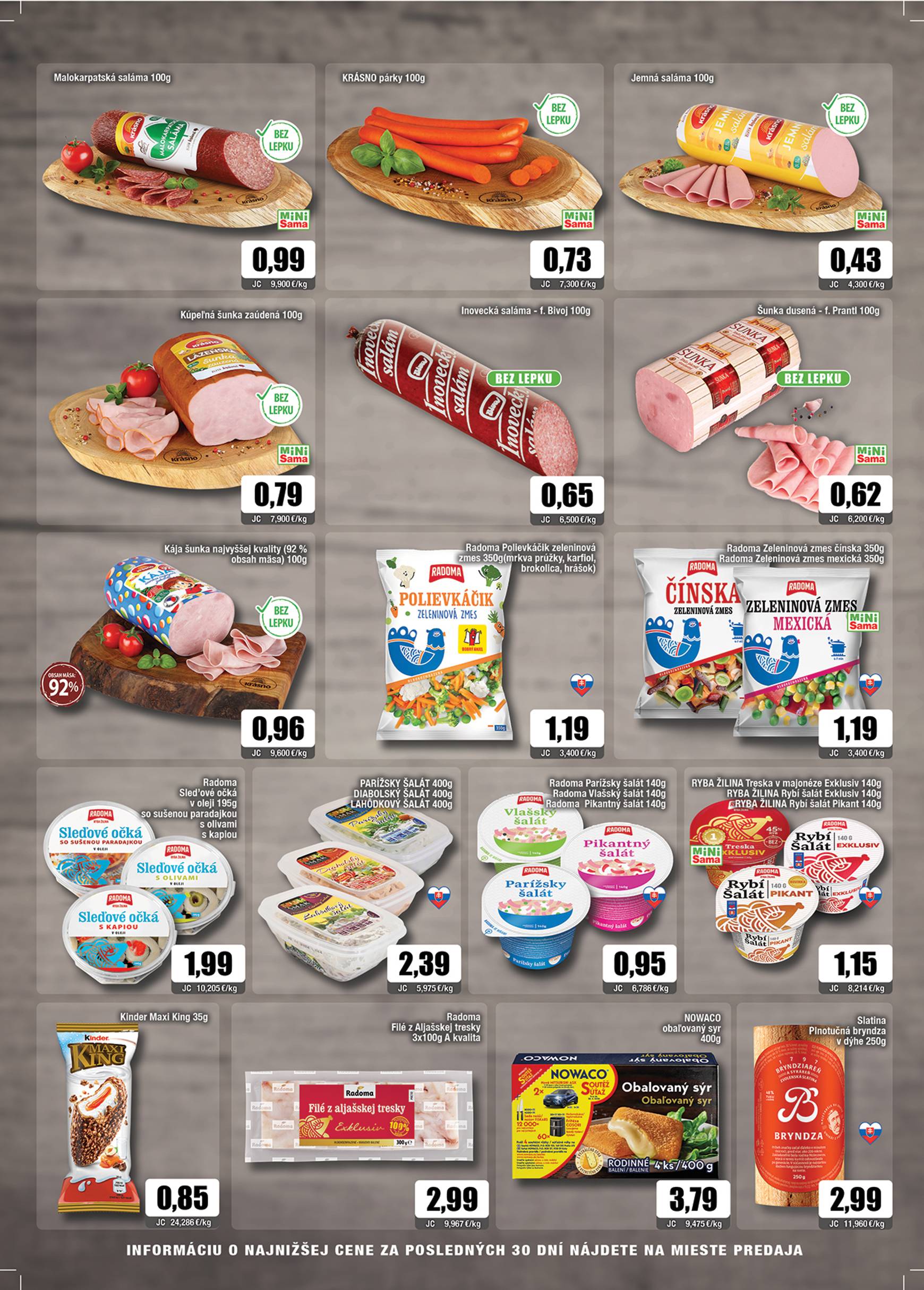 Page 2 of Aktuálny sama leták platný od piatka 24.10 do 11.11