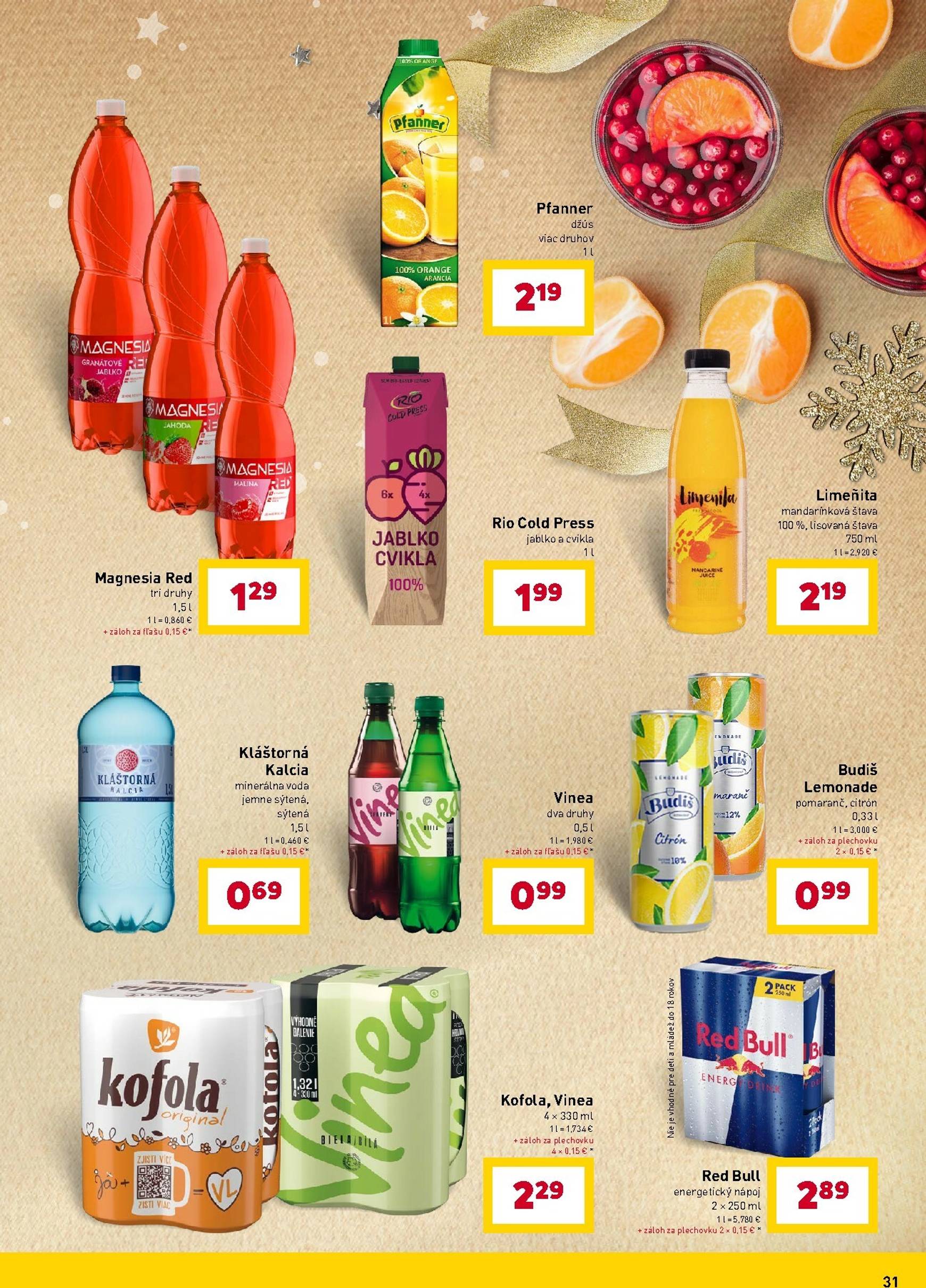 Page 31 of Aktuálny billa leták platný od stredy 15.10 do 11.11