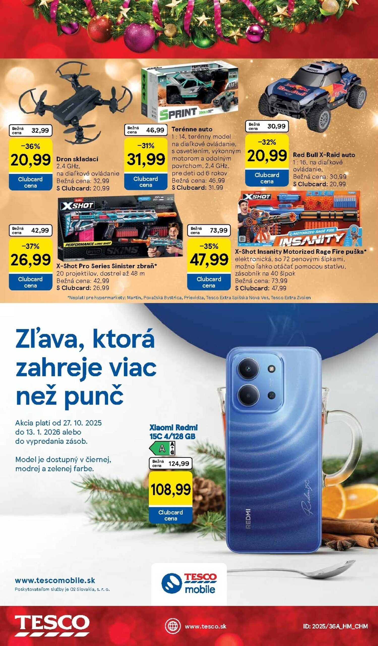Page 34 of Aktuálny tesco leták platný od pondelka 27.10 do 17.11