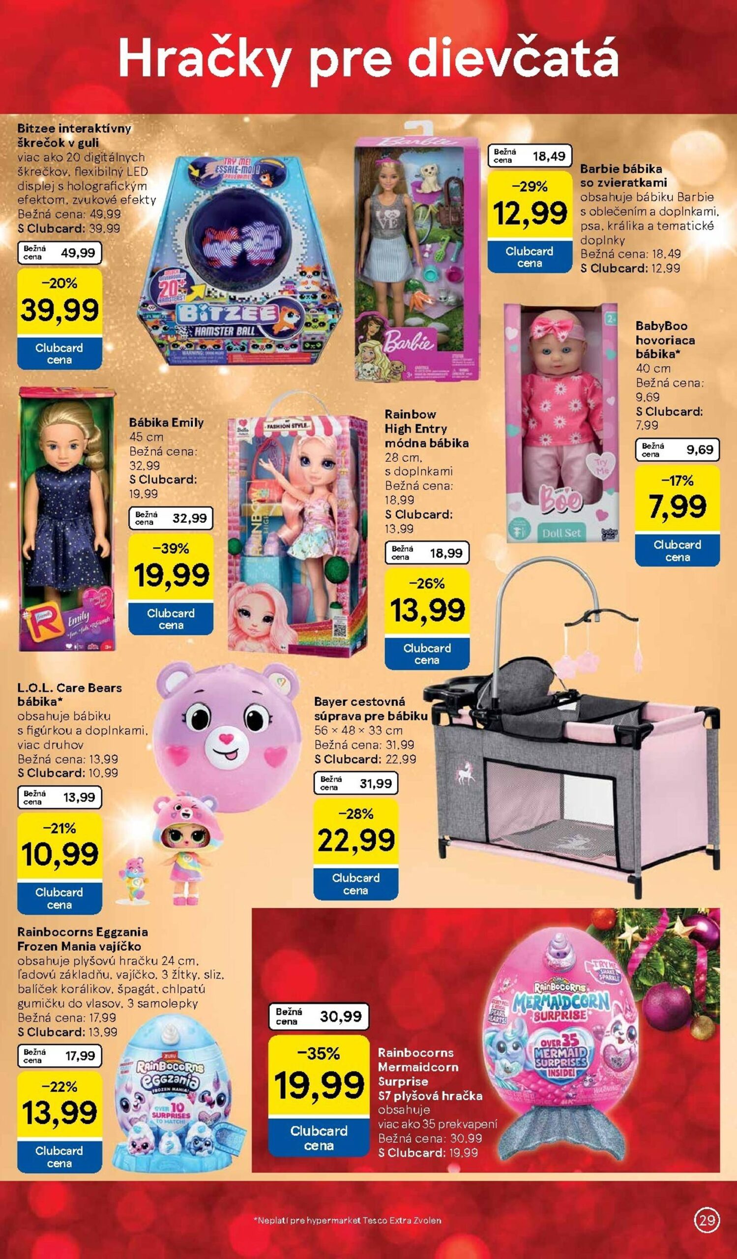 Page 29 of Aktuálny tesco leták platný od pondelka 27.10 do 17.11