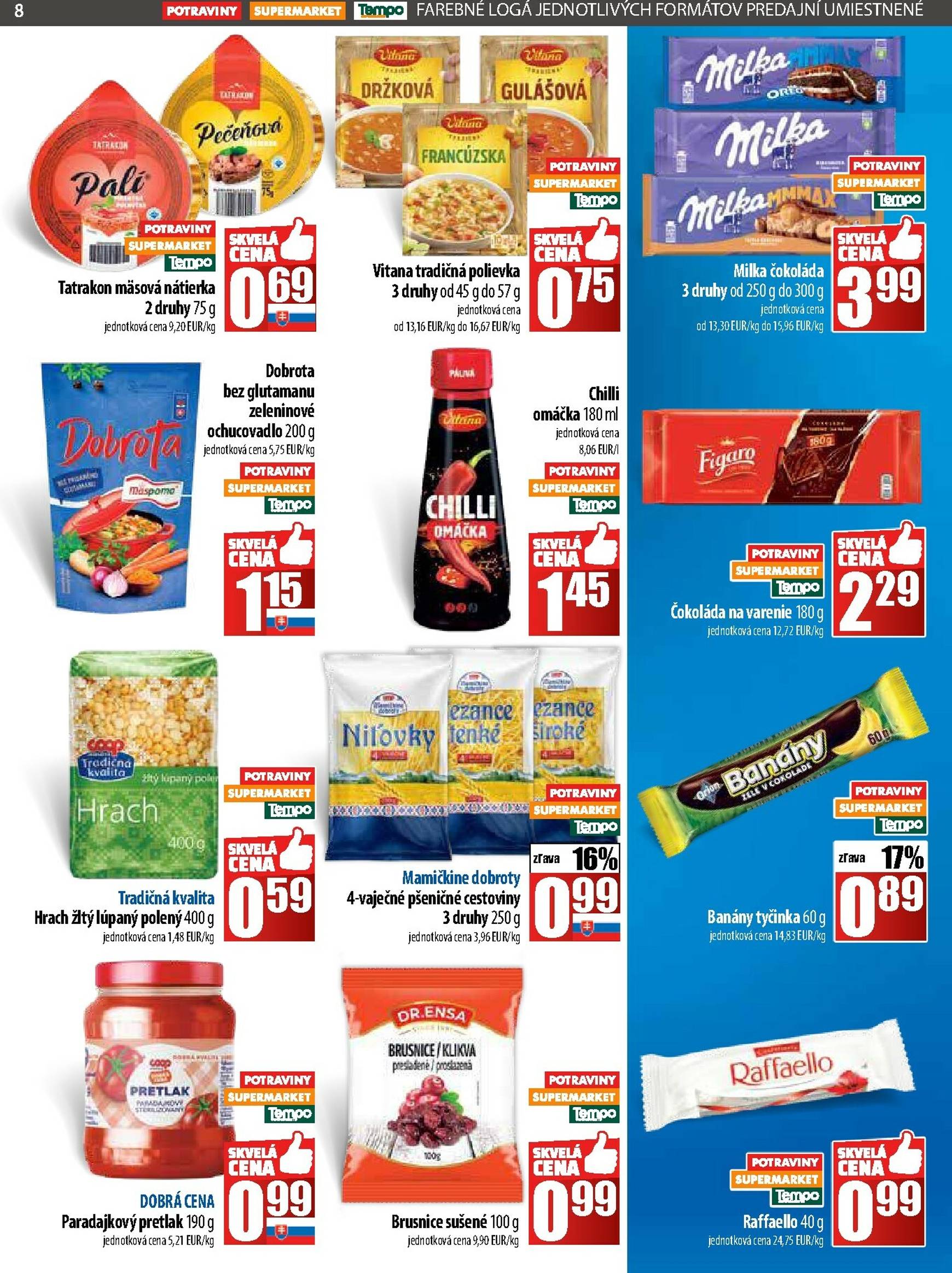 Page 8 of Aktuálny coop-jednota leták platný od štvrtka 30.10 do 05.11