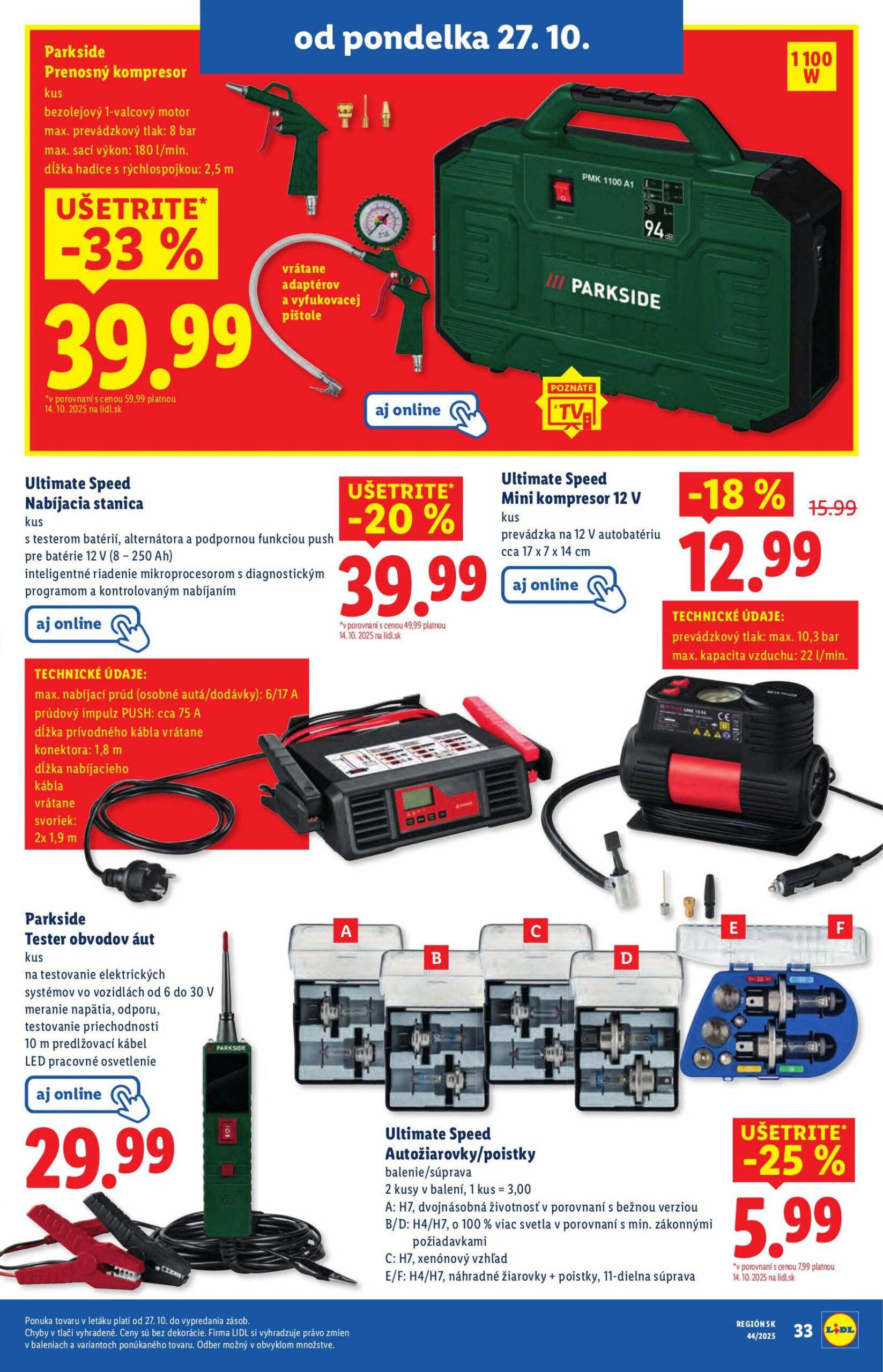 Page 45 of Aktuálny lidl leták platný od pondelka 27.10 do 02.11