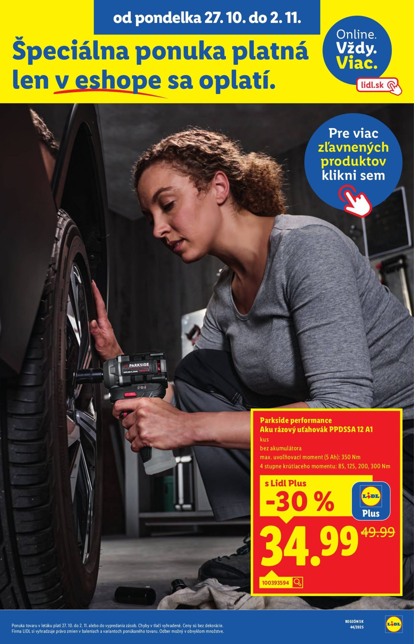 Page 56 of Aktuálny lidl leták platný od pondelka 27.10 do 02.11