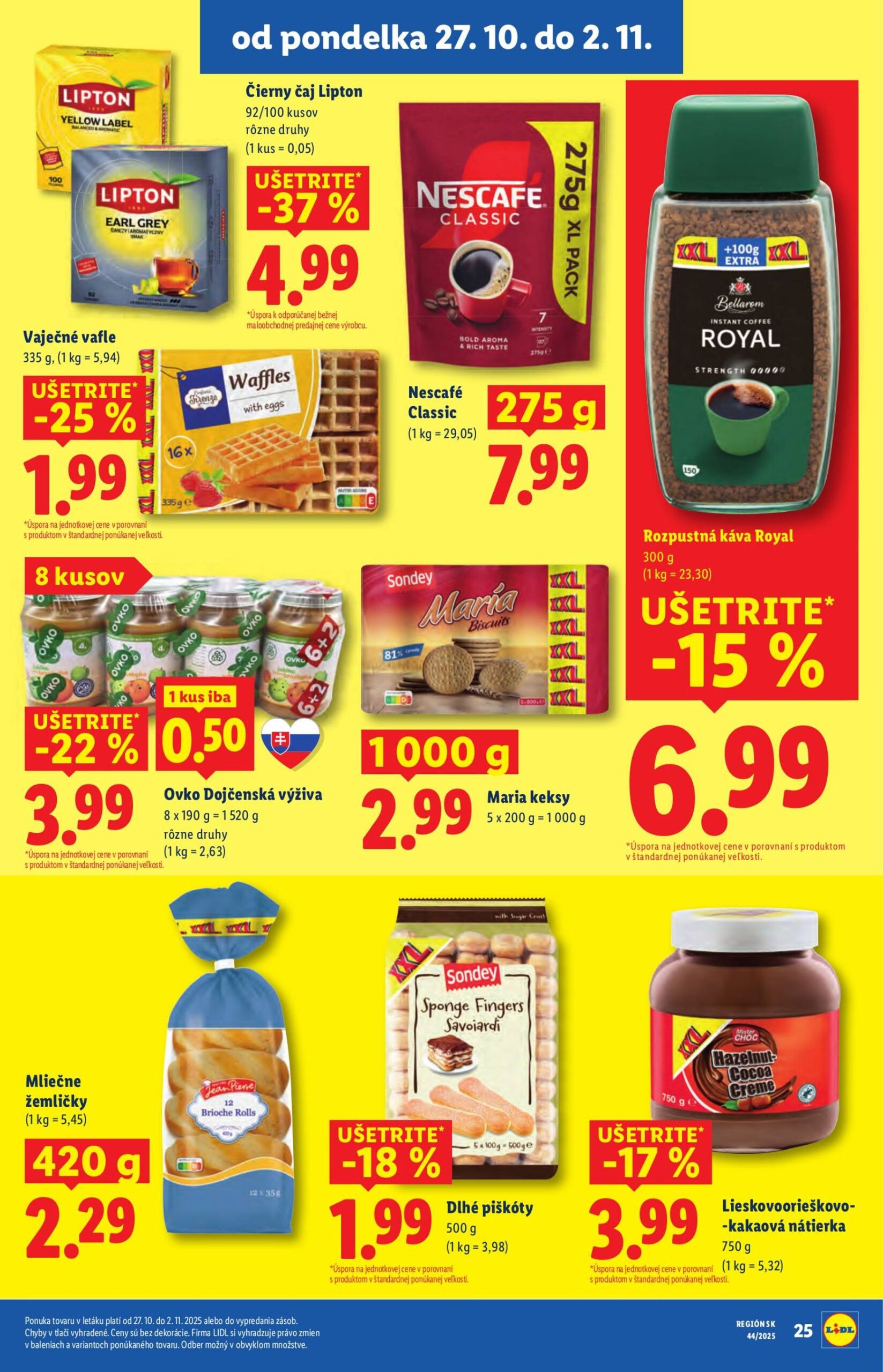 Page 29 of Aktuálny lidl leták platný od pondelka 27.10 do 02.11