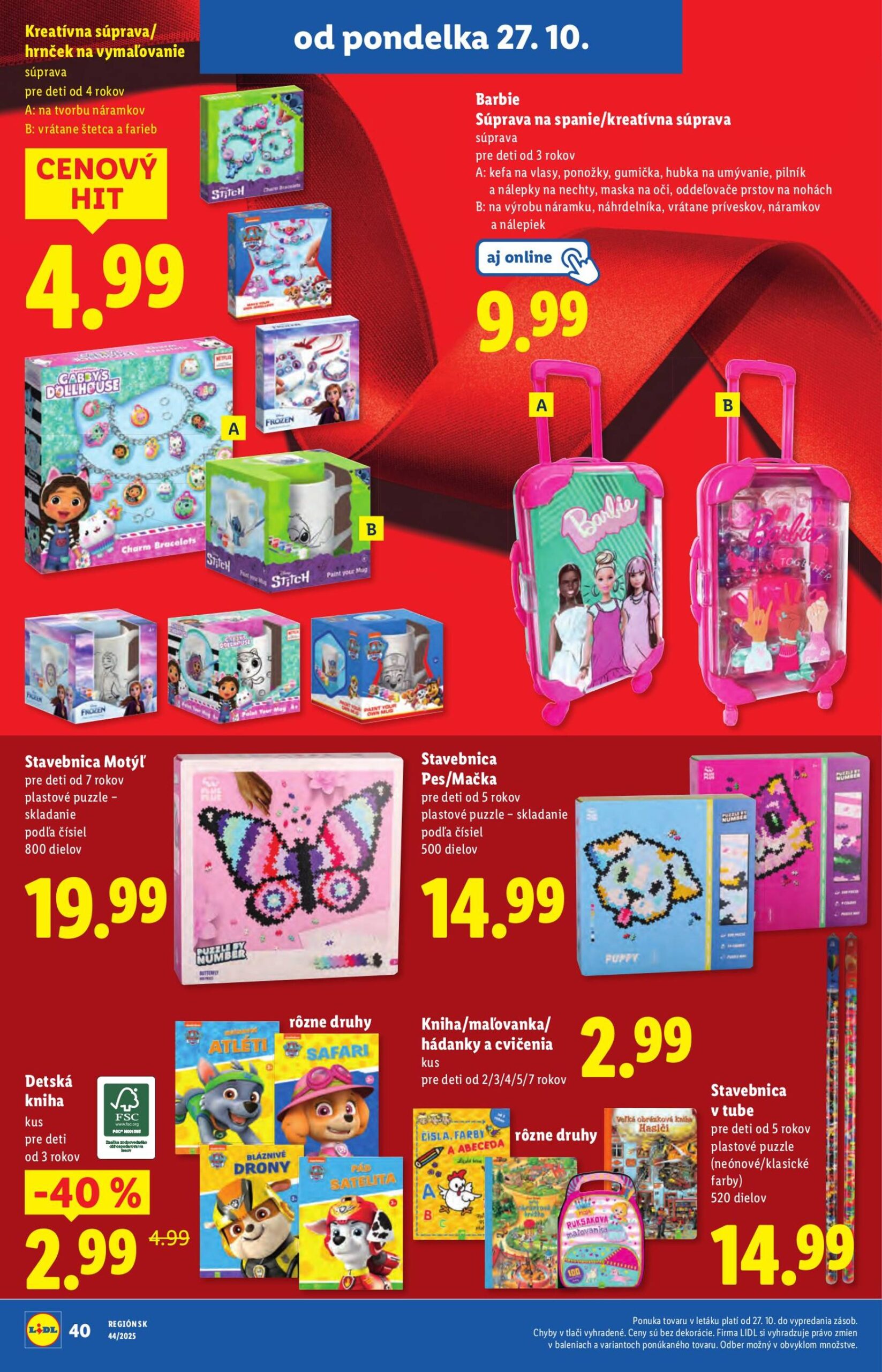 Page 52 of Aktuálny lidl leták platný od pondelka 27.10 do 02.11