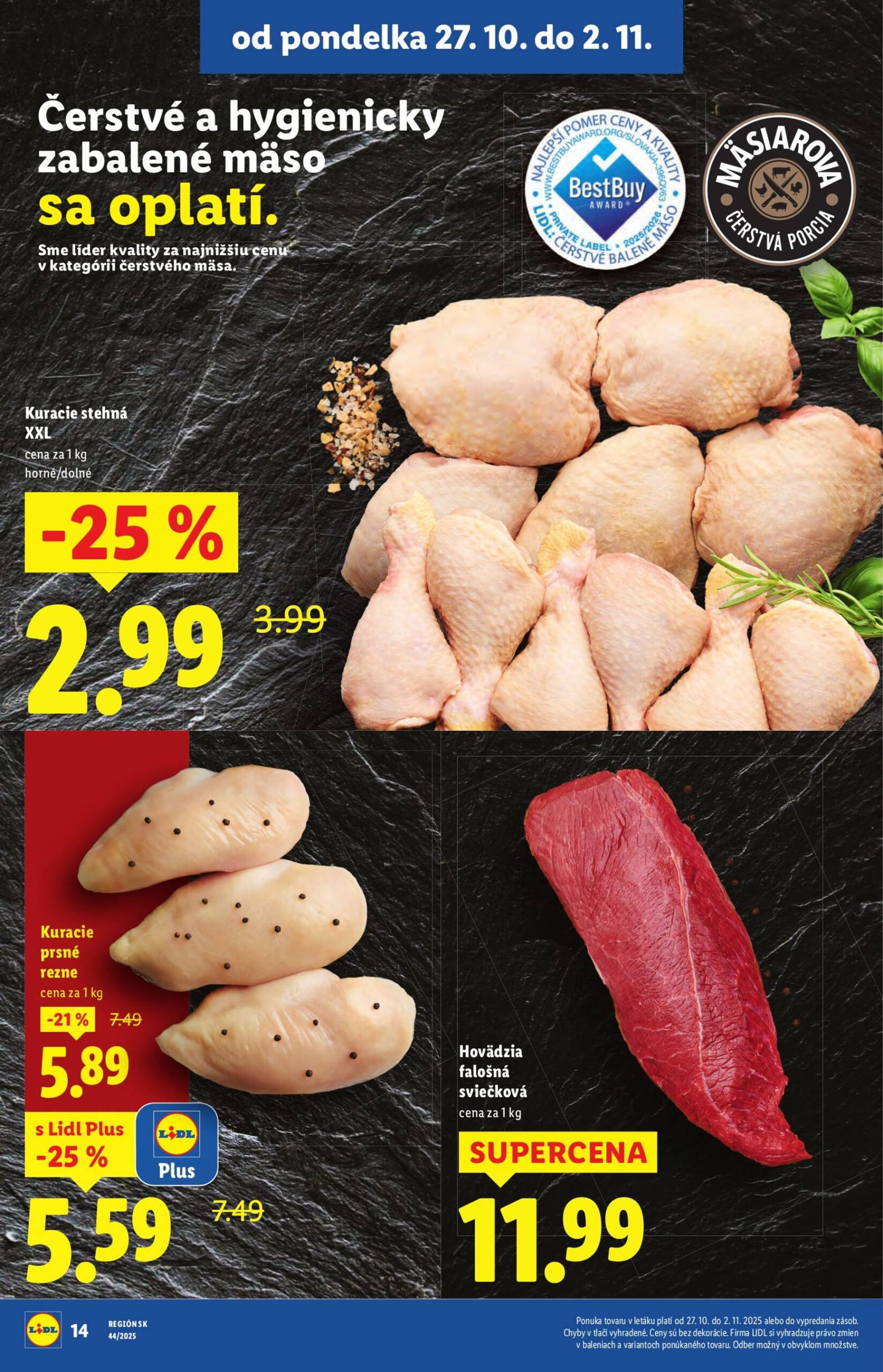 Page 16 of Aktuálny lidl leták platný od pondelka 27.10 do 02.11