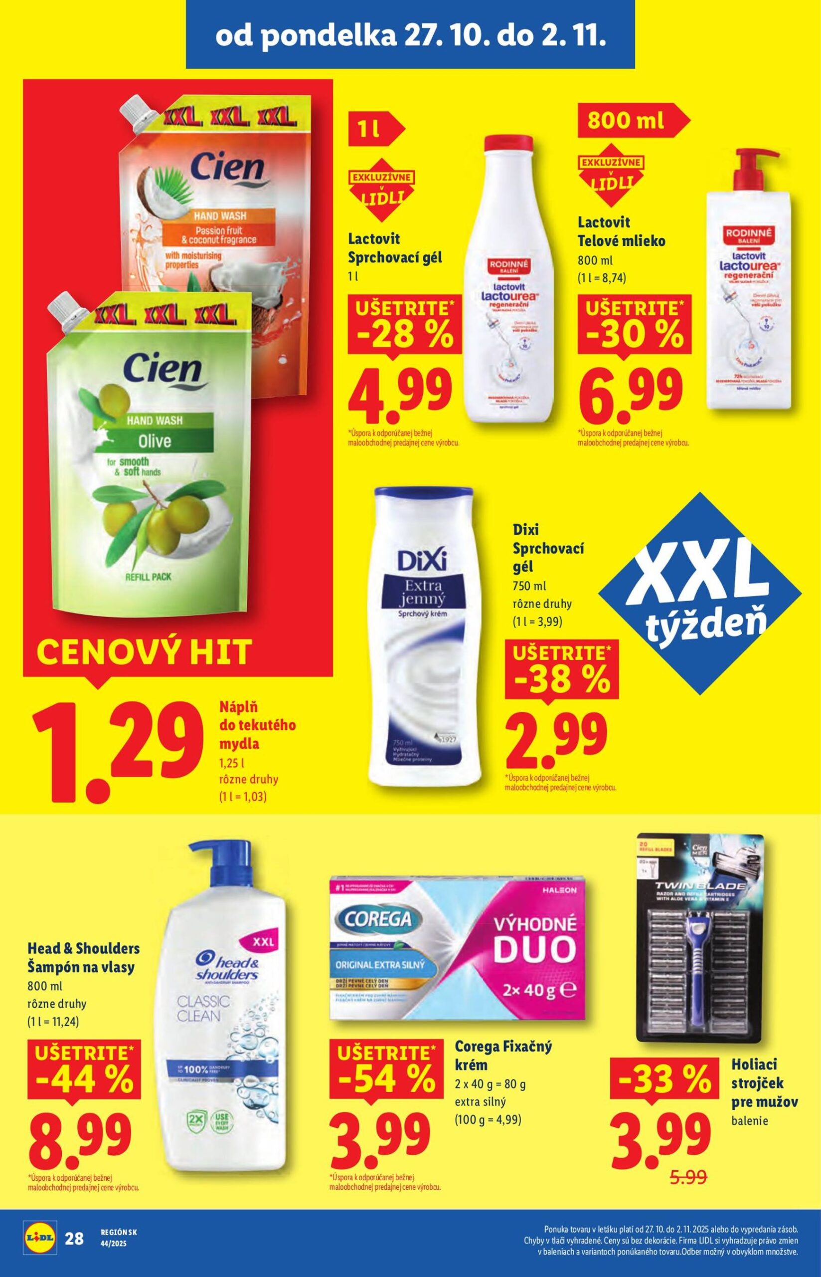 Page 32 of Aktuálny lidl leták platný od pondelka 27.10 do 02.11