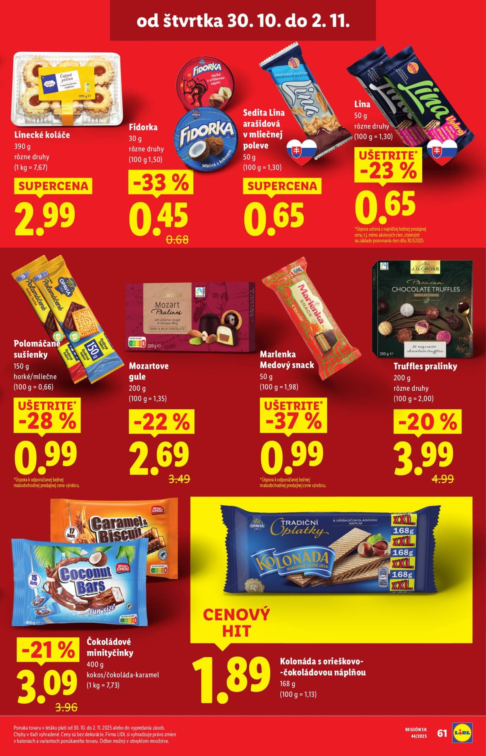 Page 23 of Aktuálny lidl leták platný od štvrtka 30.10 do 02.11