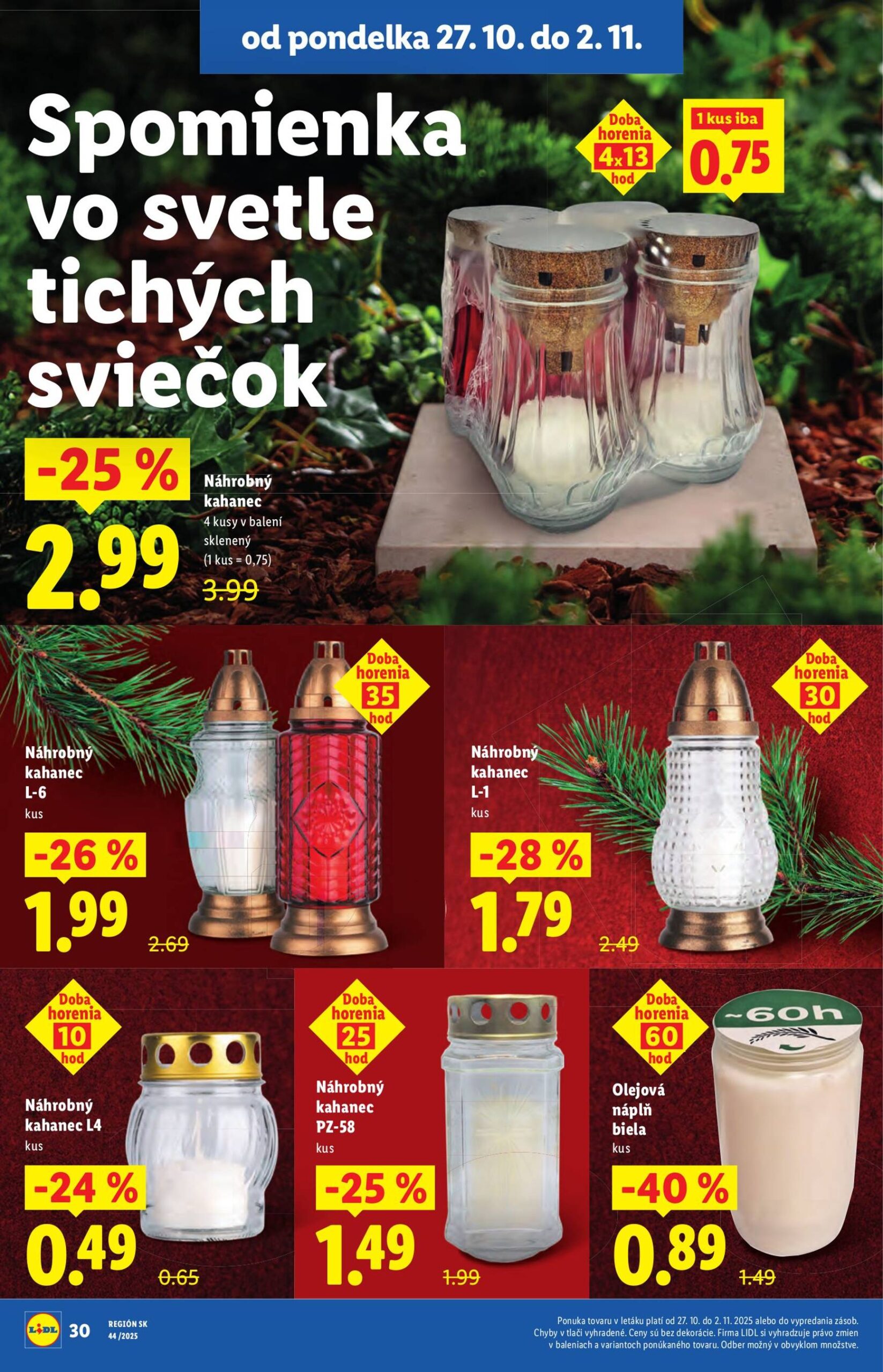 Page 76 of Aktuálny lidl leták platný od štvrtka 30.10 do 02.11