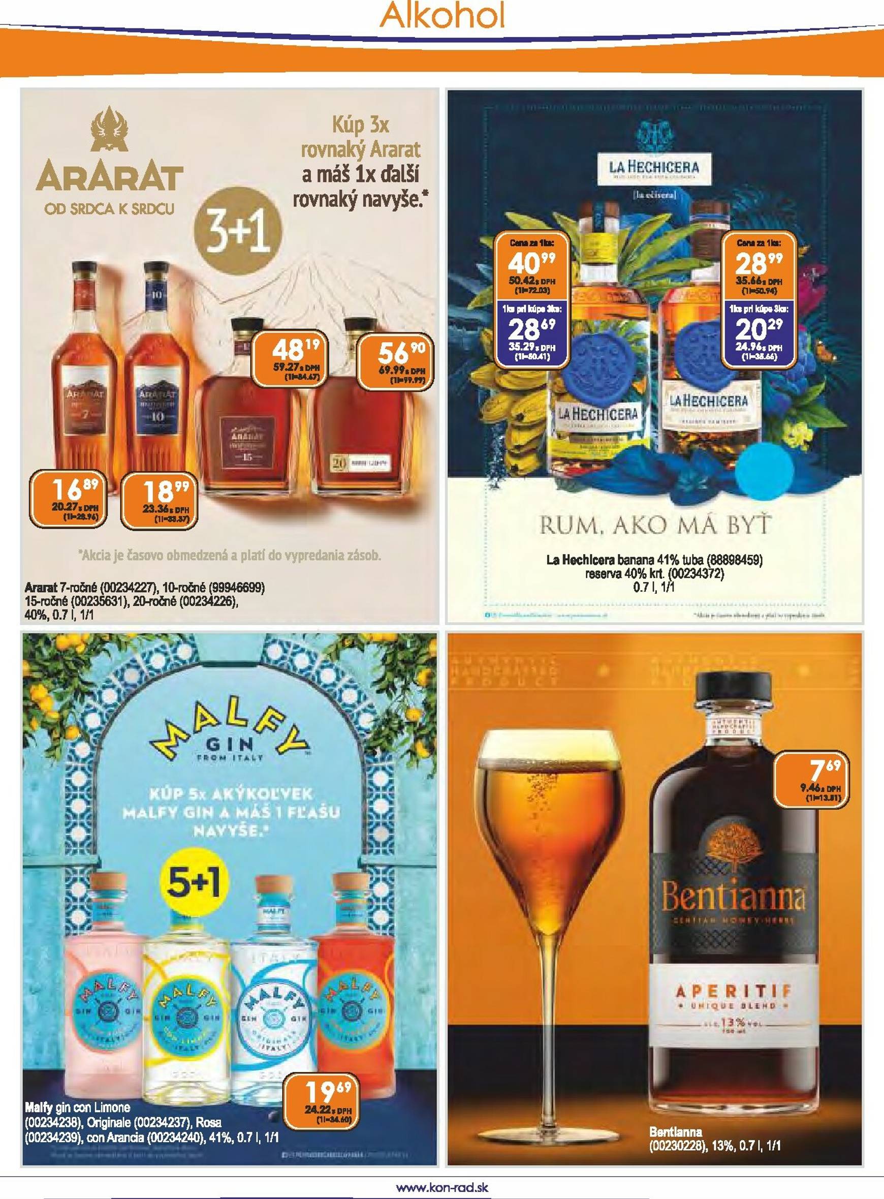 Page 9 of Aktuálny kon-rad leták platný od soboty 01.11 do 30.11