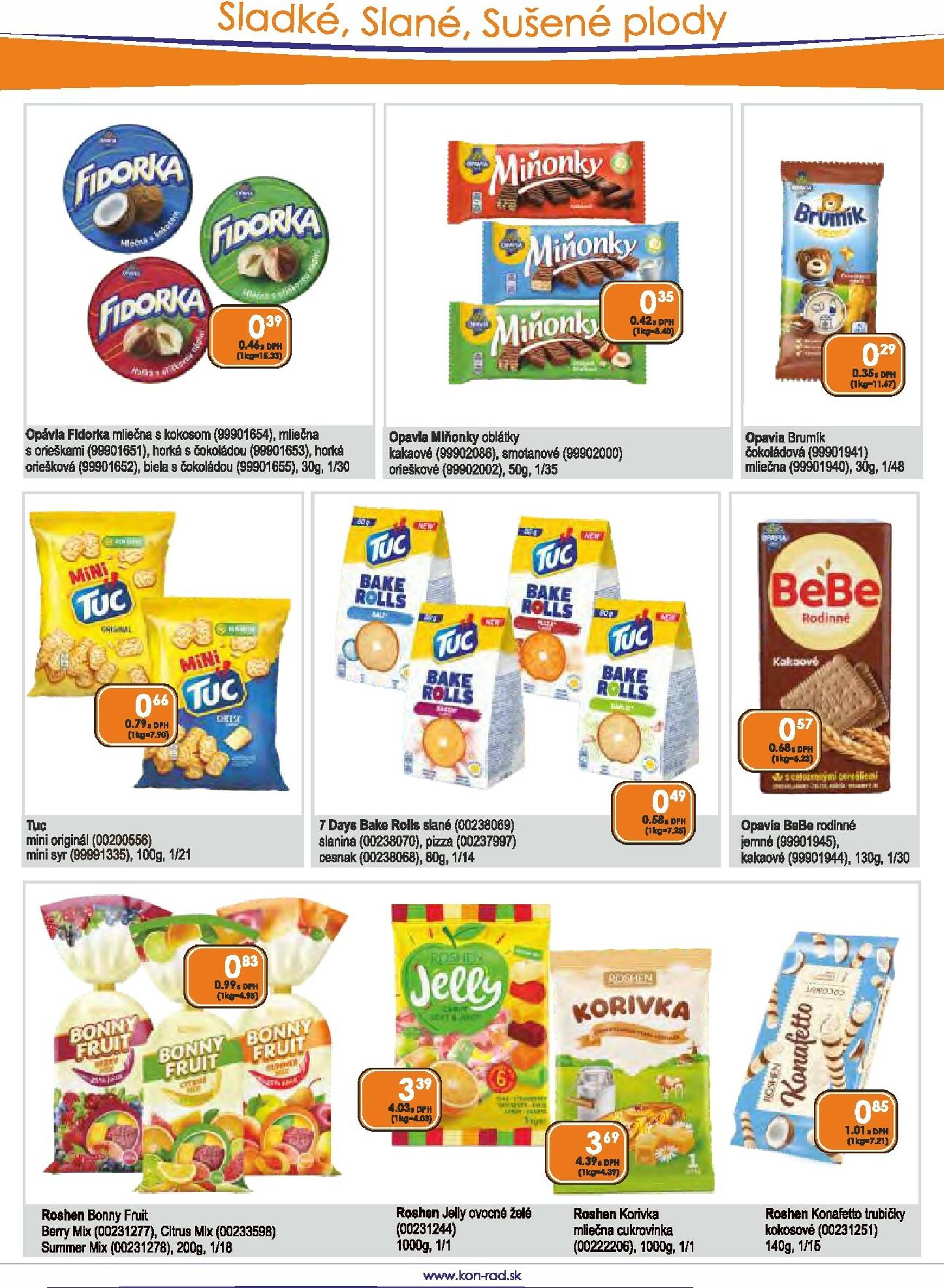 Page 40 of Aktuálny kon-rad leták platný od soboty 01.11 do 30.11