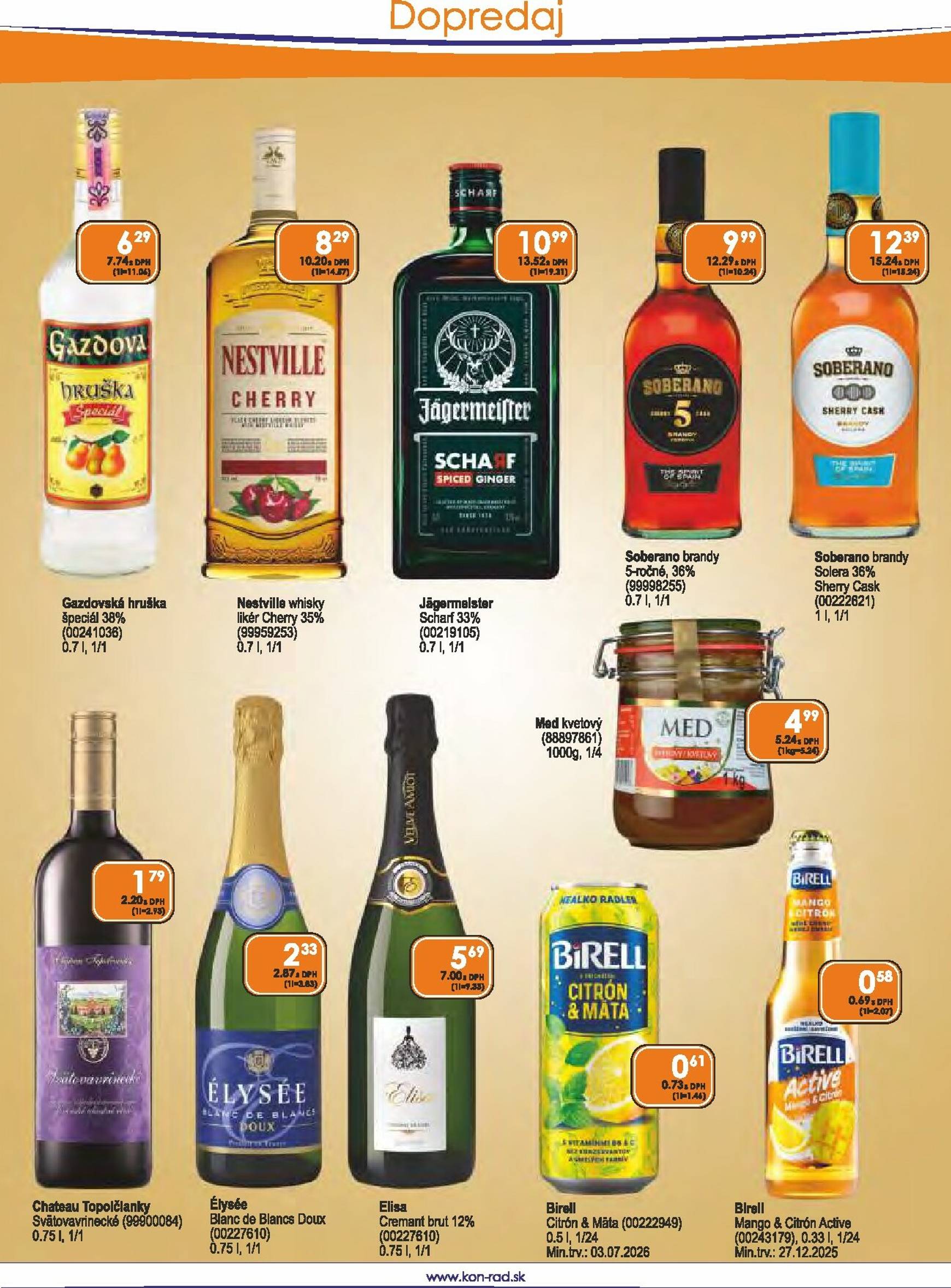 Page 47 of Aktuálny kon-rad leták platný od soboty 01.11 do 30.11