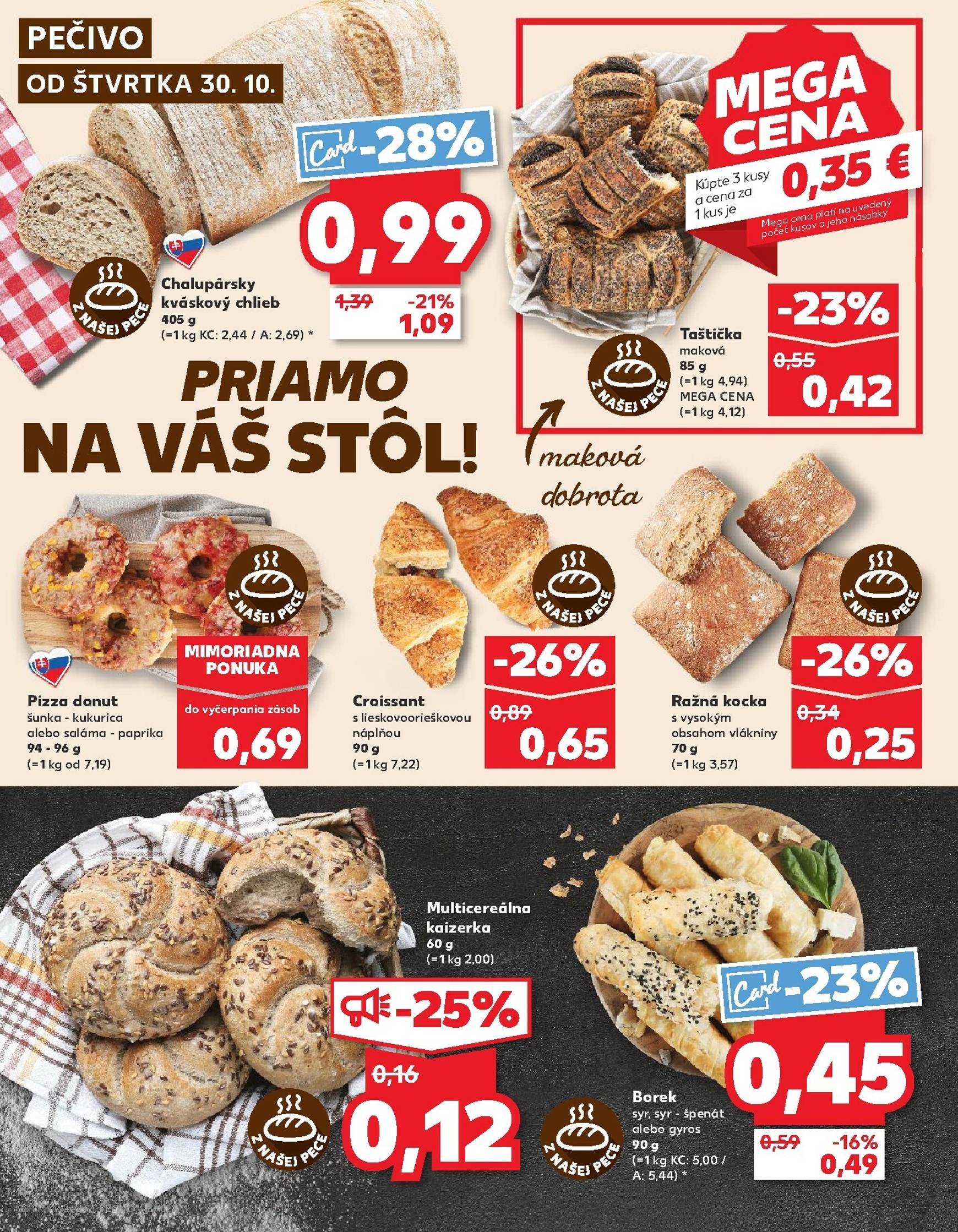 Page 8 of Aktuálny kaufland leták platný od štvrtka 30.10 do 05.11