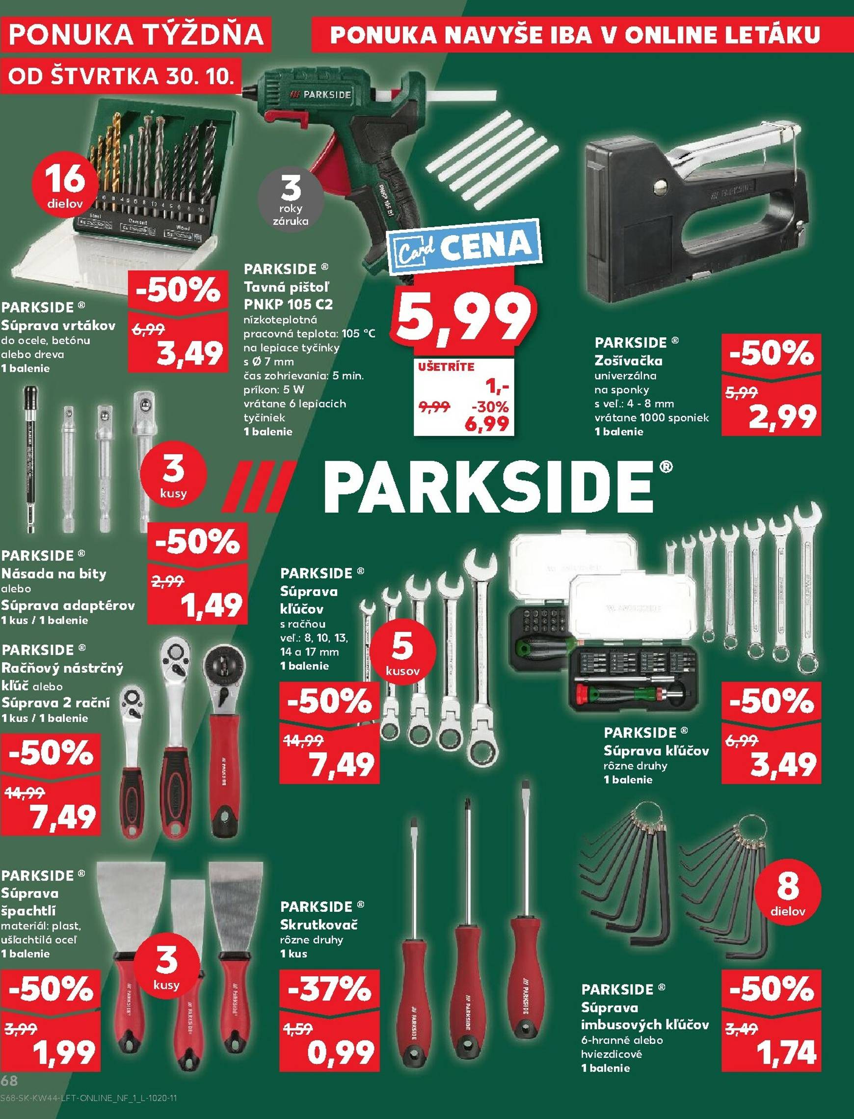 Page 68 of Aktuálny kaufland leták platný od štvrtka 30.10 do 05.11