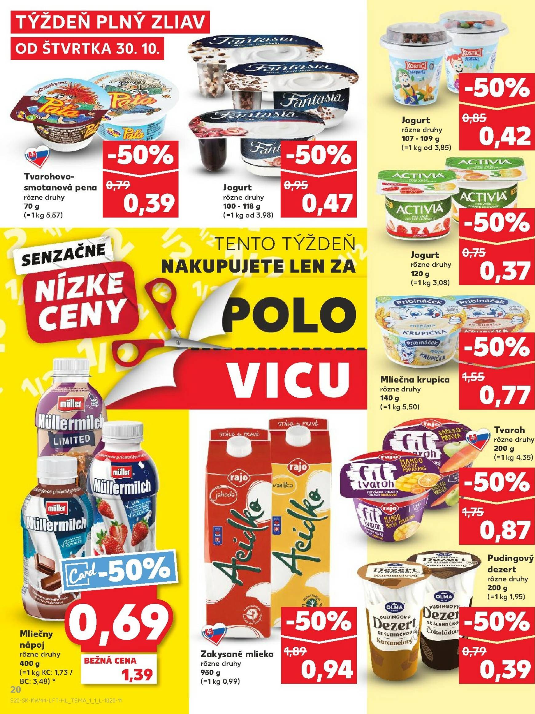 Page 20 of Aktuálny kaufland leták platný od štvrtka 30.10 do 05.11