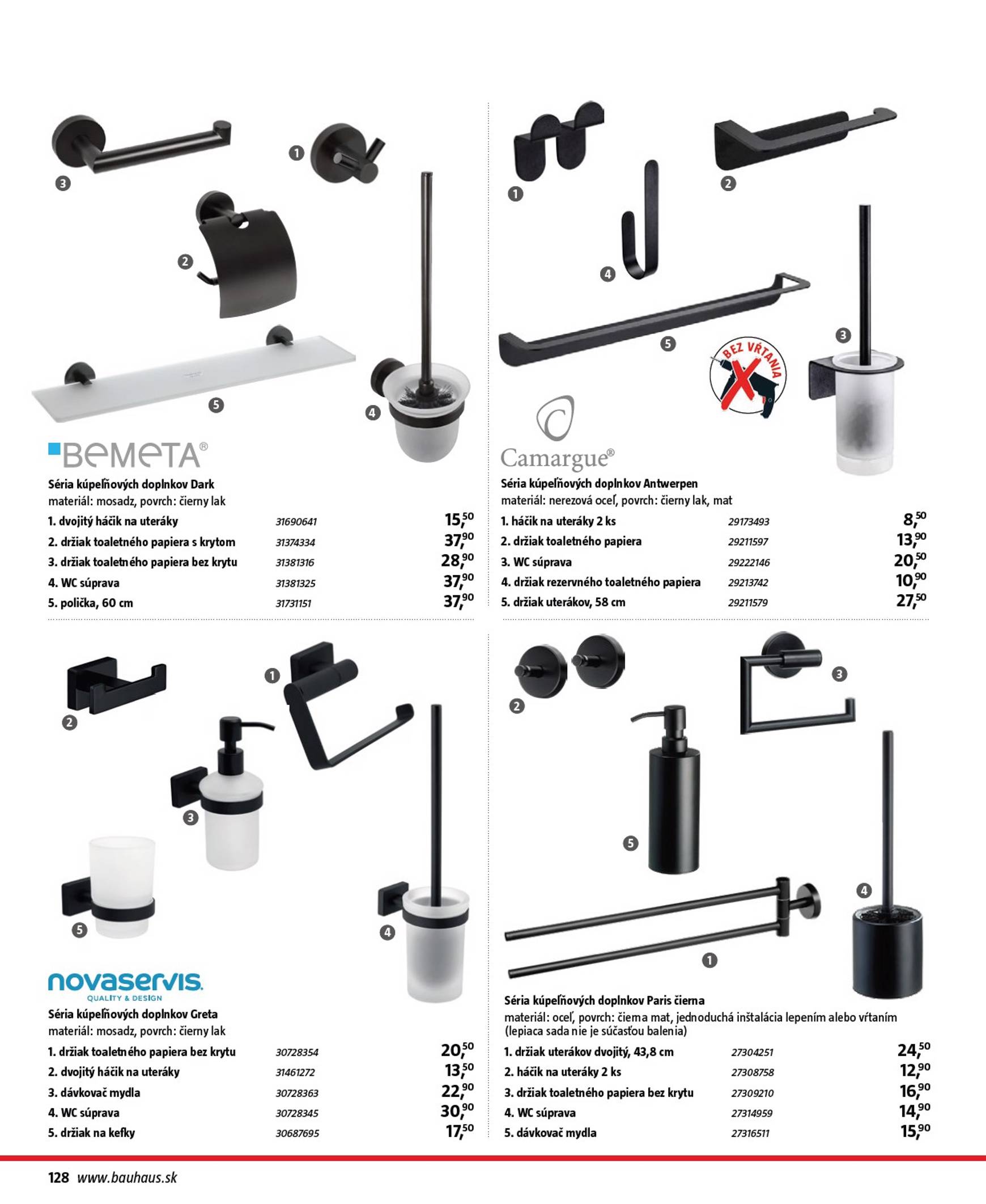 Page 128 of Aktuálny bauhaus leták platný od piatka 30.10 do 30.03