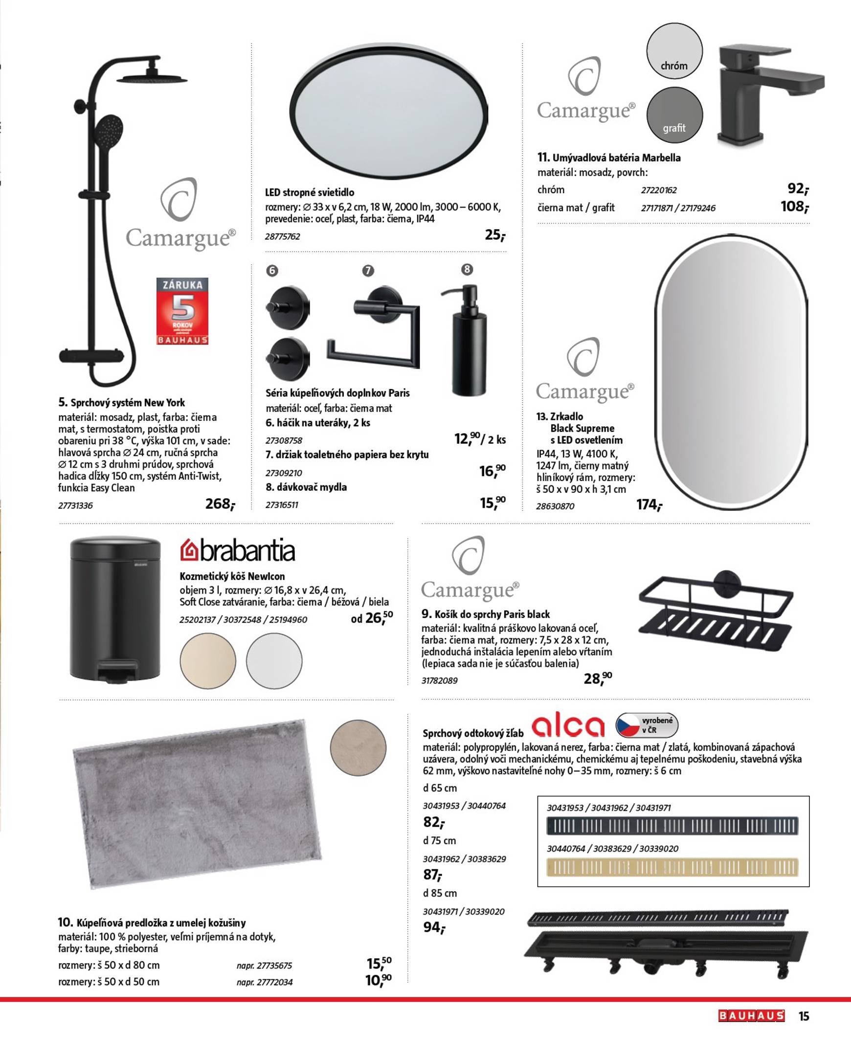 Page 15 of Aktuálny bauhaus leták platný od piatka 30.10 do 30.03