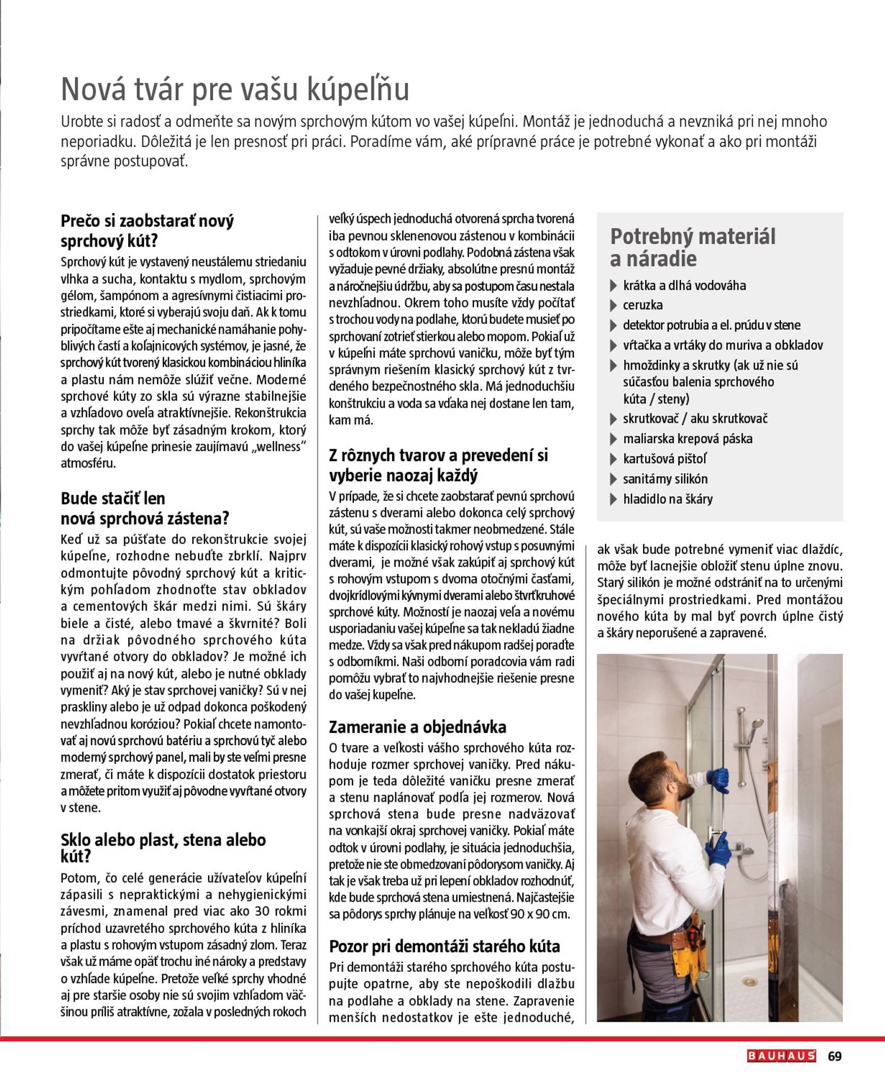 Page 69 of Aktuálny bauhaus leták platný od piatka 30.10 do 30.03