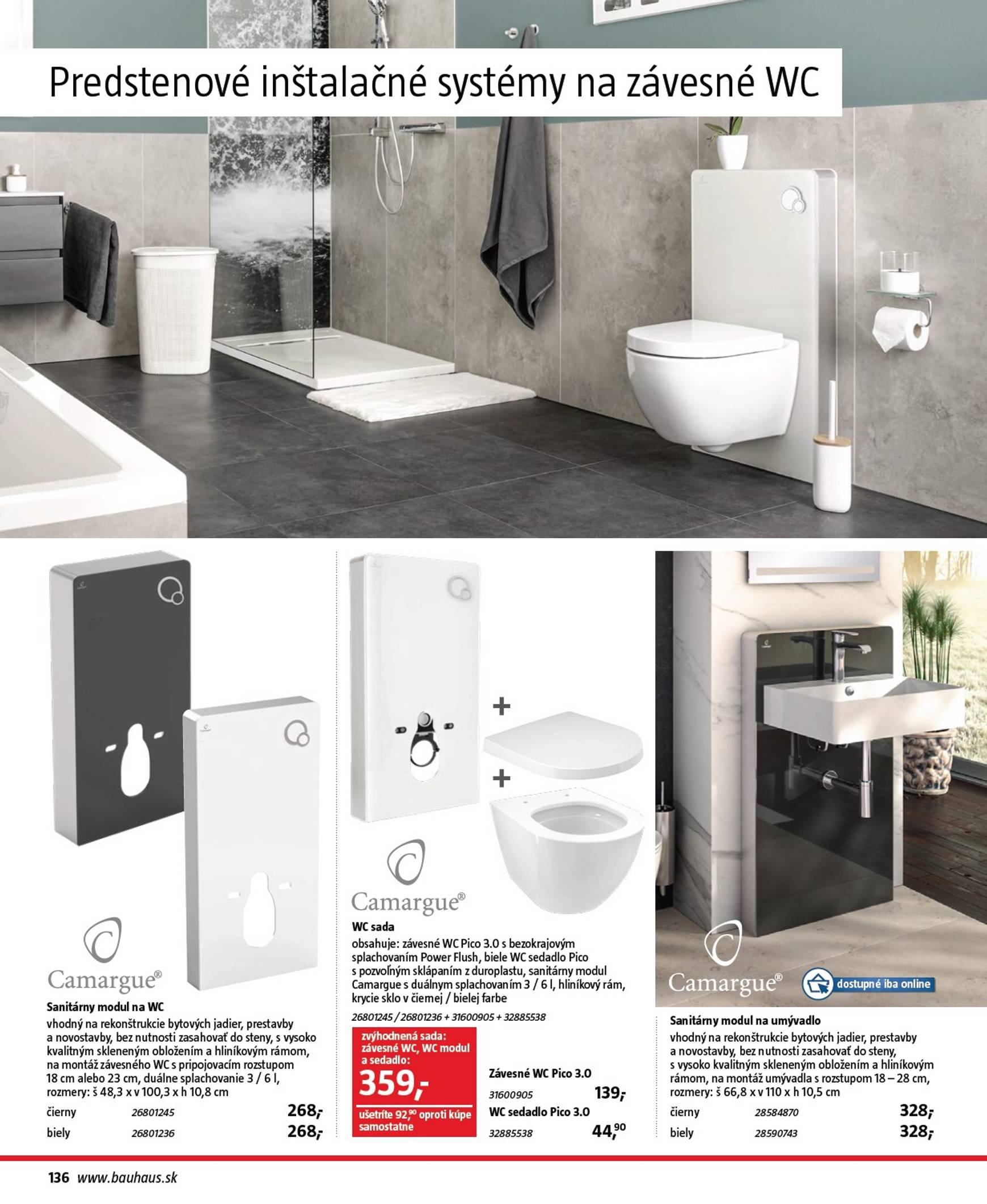 Page 136 of Aktuálny bauhaus leták platný od piatka 30.10 do 30.03