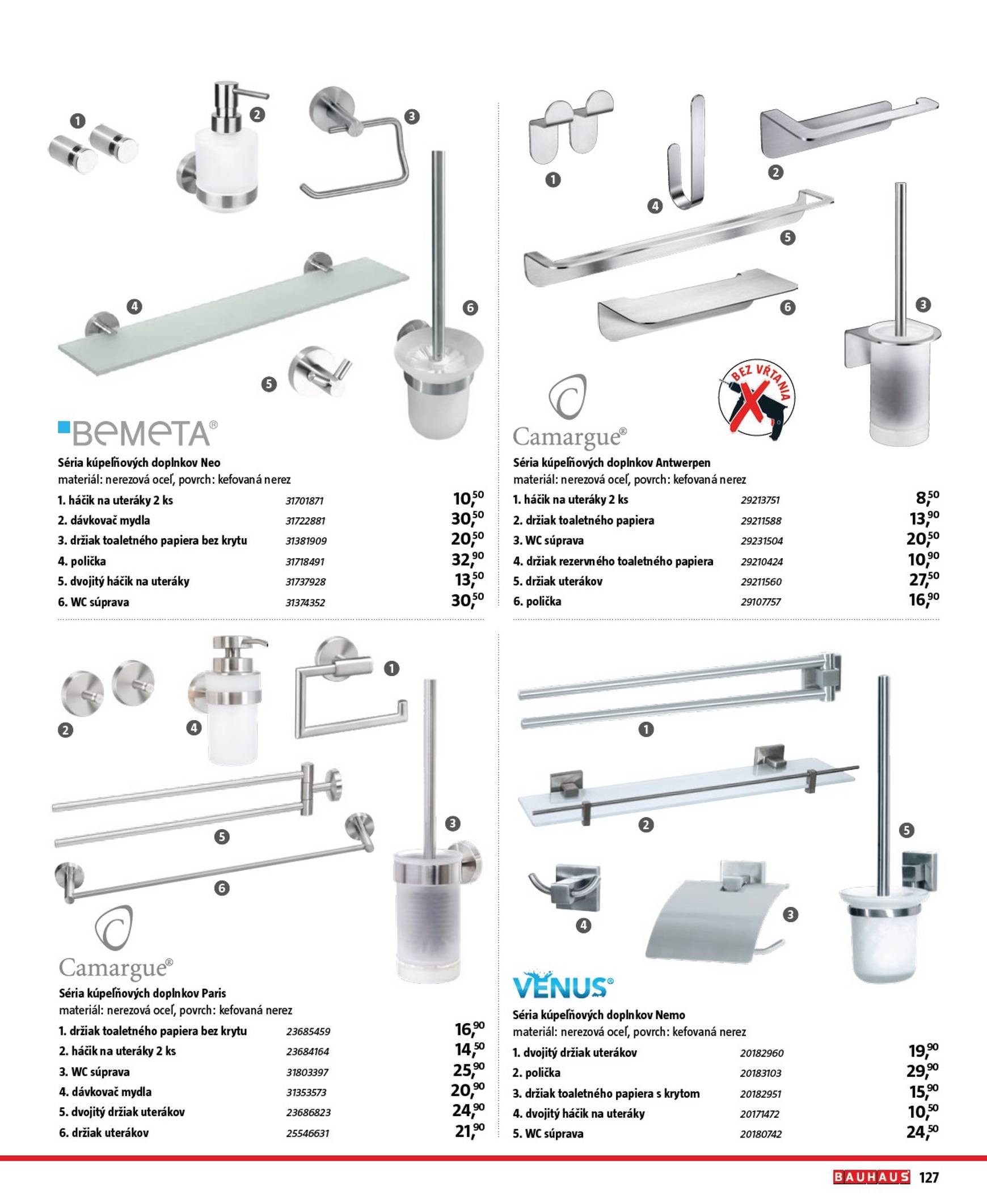 Page 127 of Aktuálny bauhaus leták platný od piatka 30.10 do 30.03