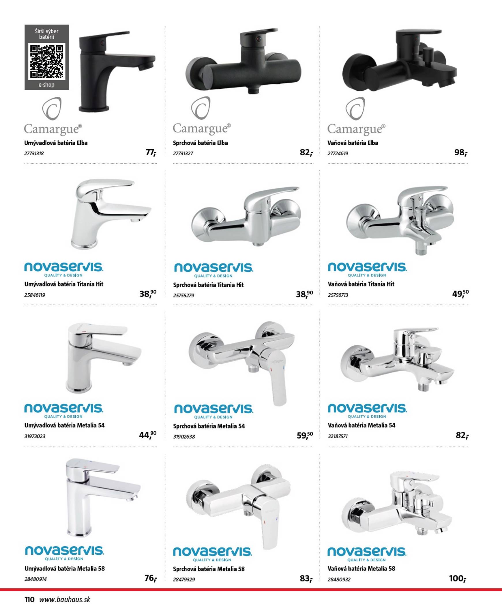 Page 110 of Aktuálny bauhaus leták platný od piatka 30.10 do 30.03