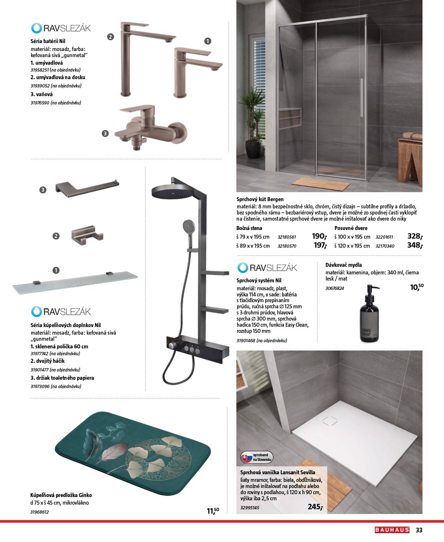 Page 33 of Aktuálny bauhaus leták platný od piatka 30.10 do 30.03