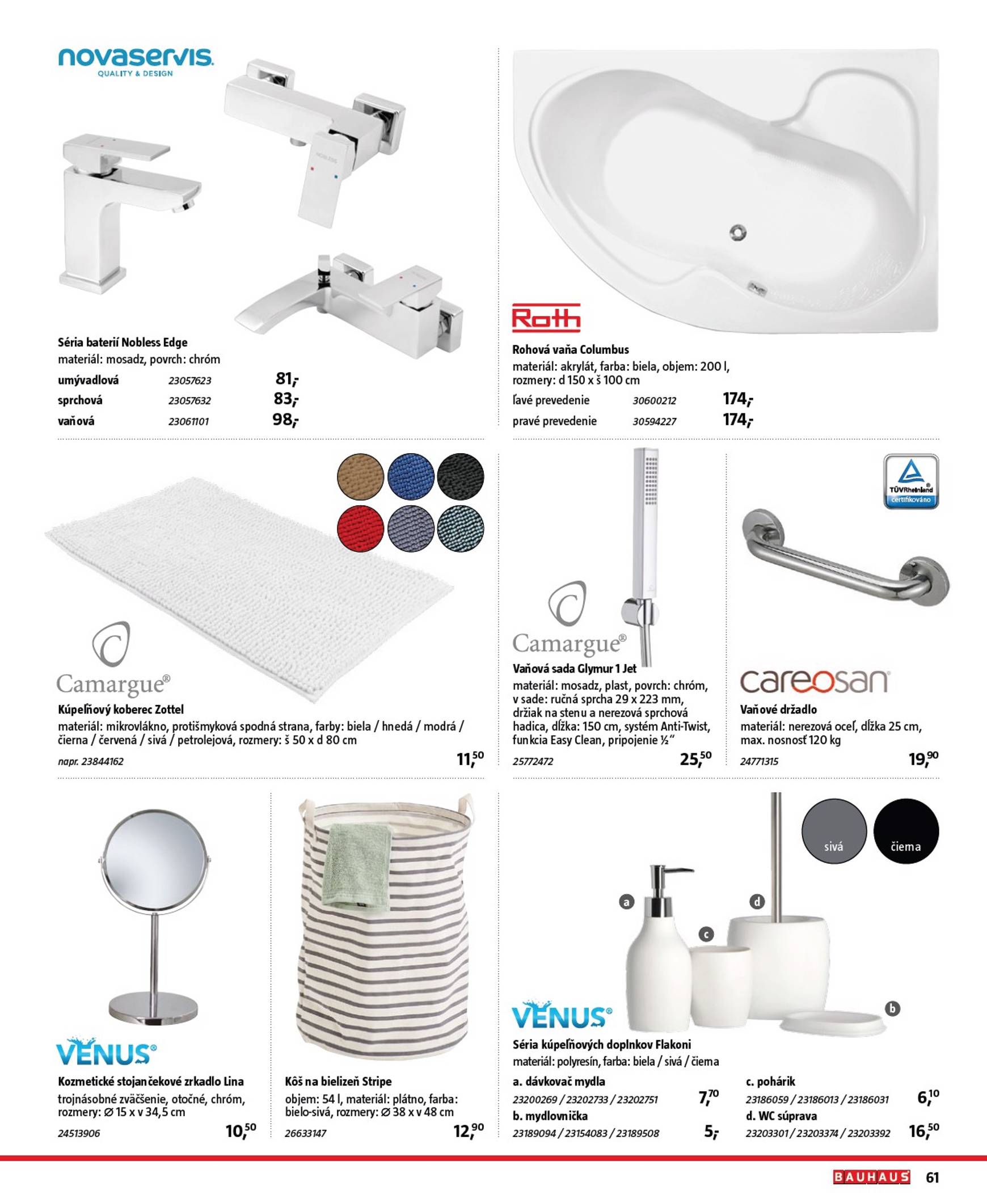 Page 61 of Aktuálny bauhaus leták platný od piatka 30.10 do 30.03