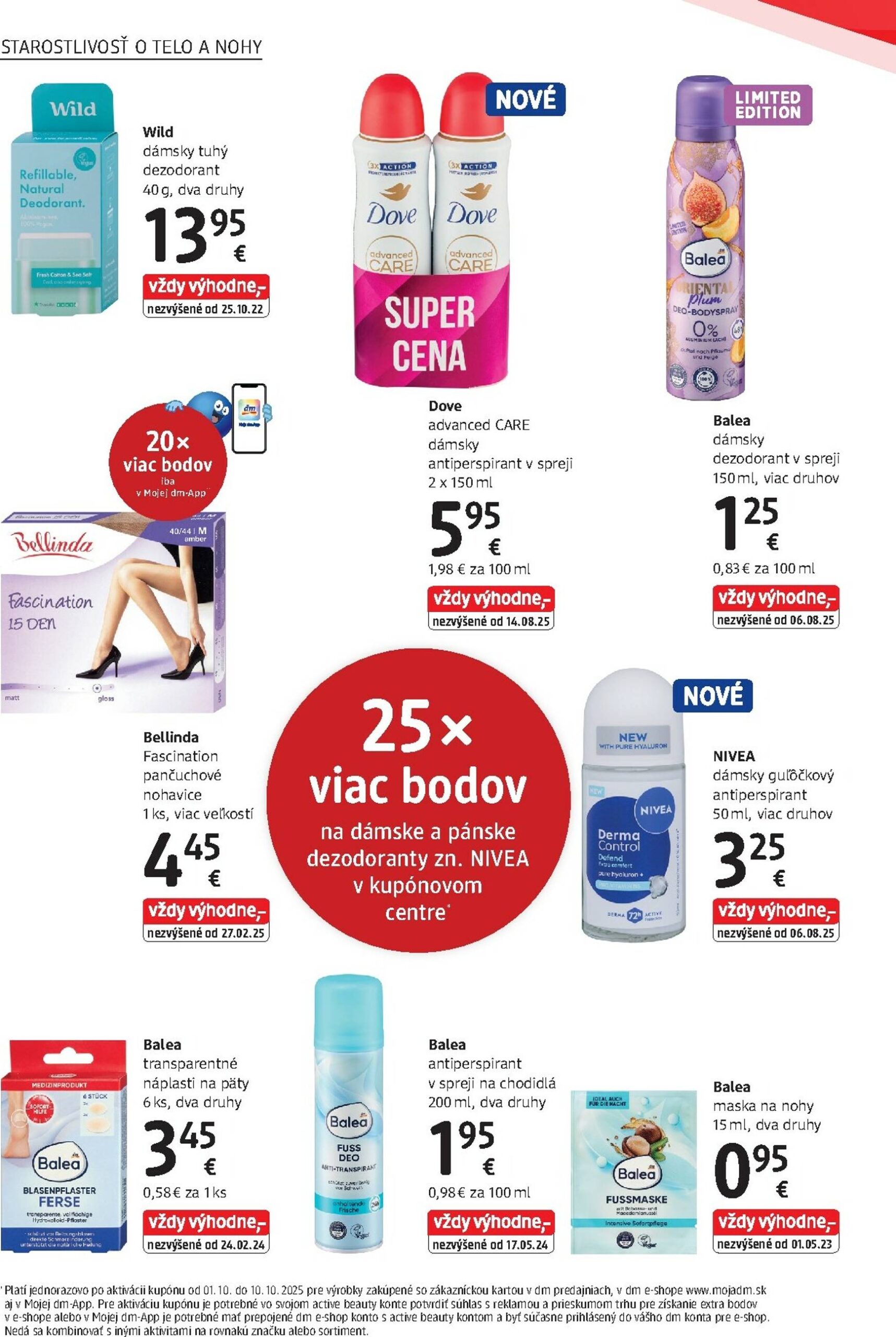 Page 14 of Aktuálny dm-drogerie leták platný od stredy 01.10 do 31.10