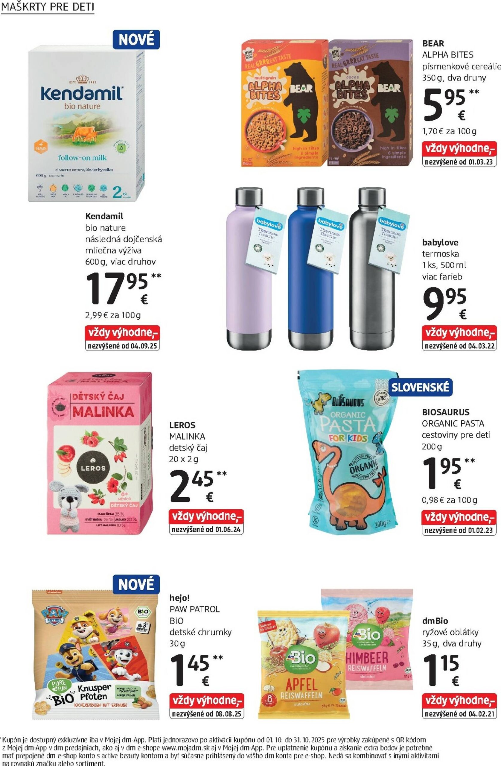 Page 24 of Aktuálny dm-drogerie leták platný od stredy 01.10 do 31.10