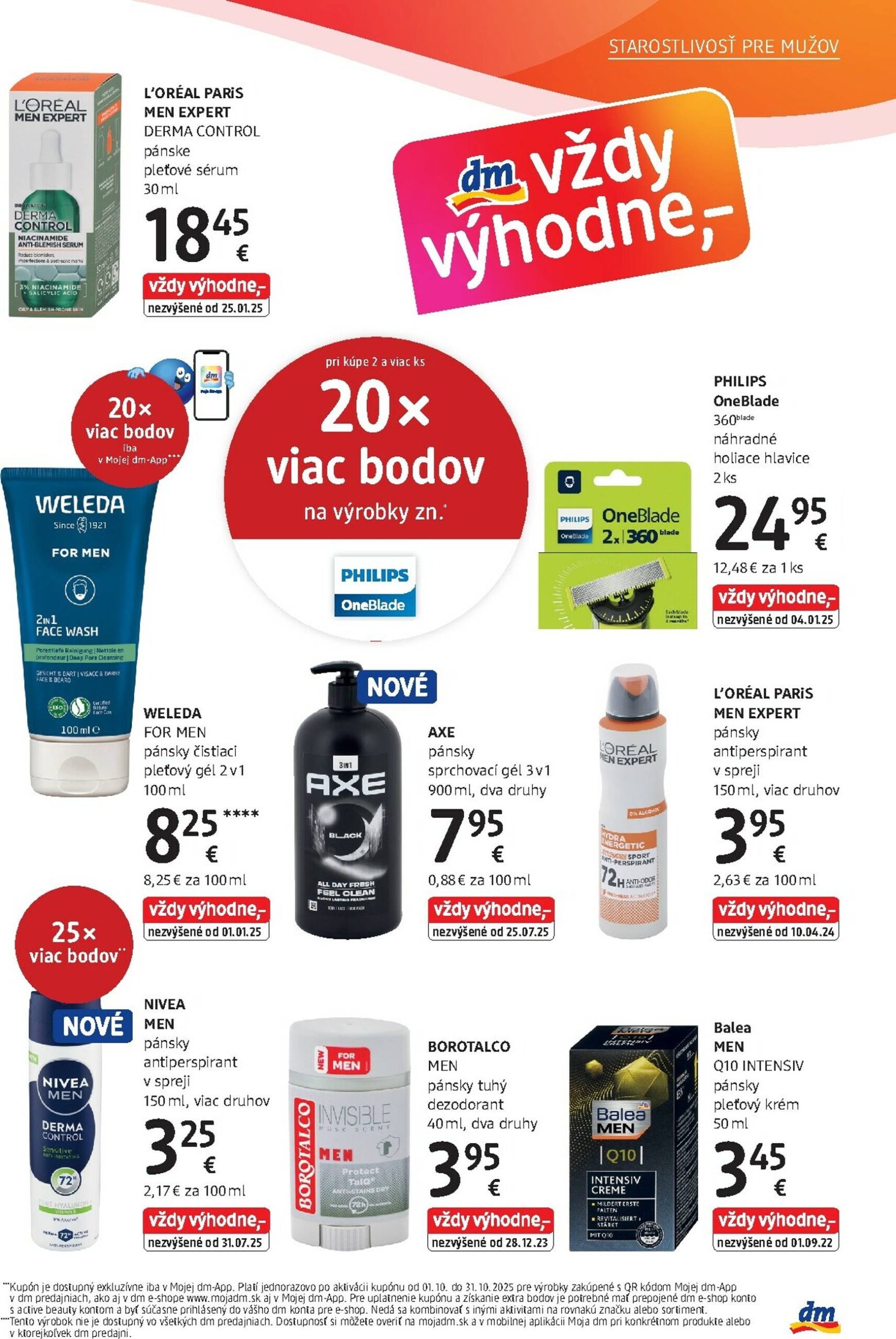 Page 21 of Aktuálny dm-drogerie leták platný od stredy 01.10 do 31.10