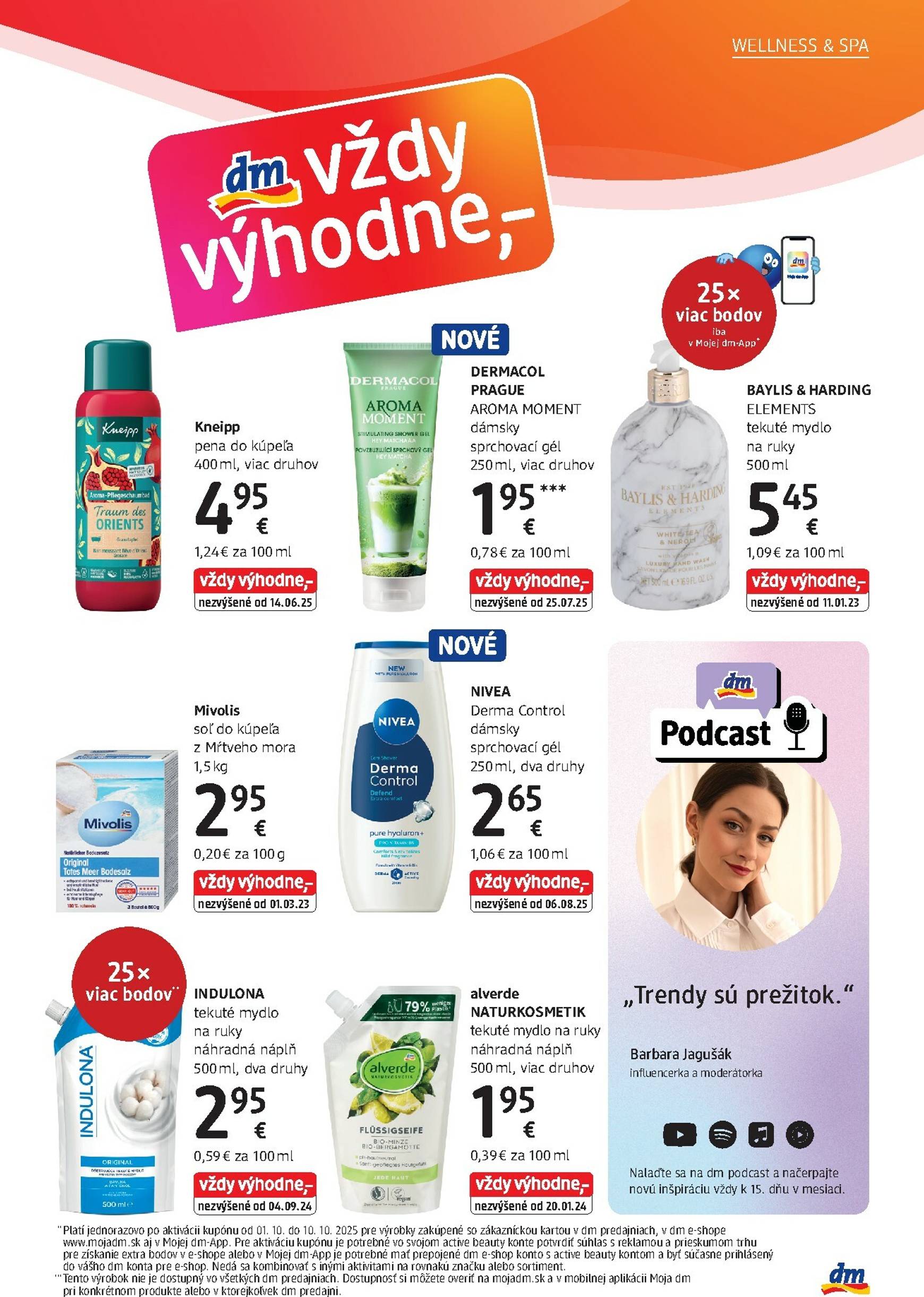 Page 5 of Aktuálny dm-drogerie leták platný od stredy 01.10 do 31.10