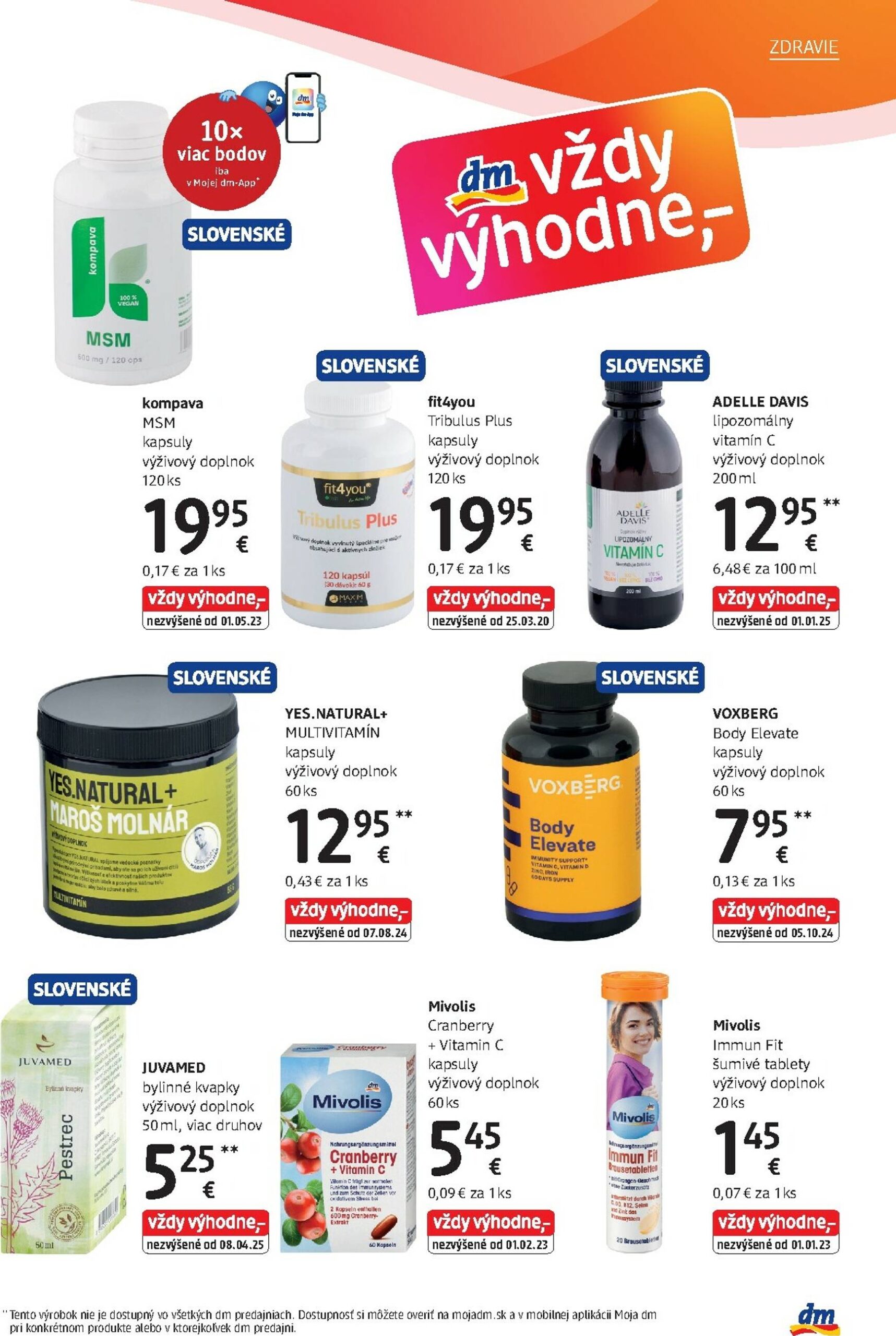 Page 25 of Aktuálny dm-drogerie leták platný od stredy 01.10 do 31.10