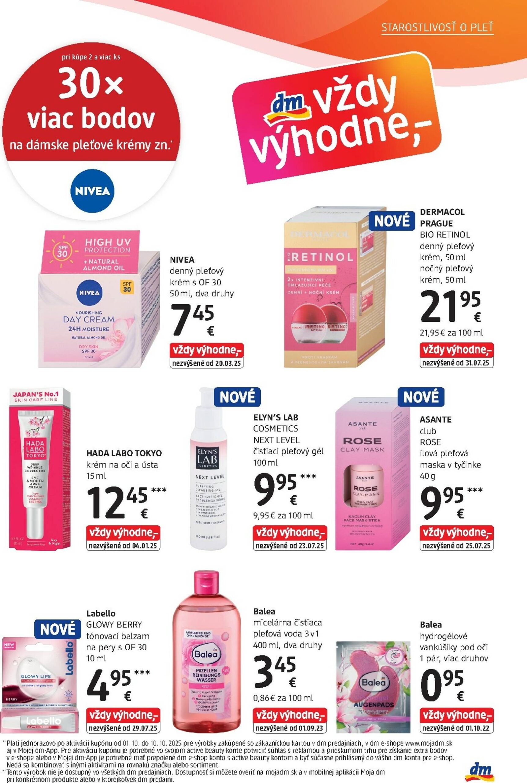 Page 7 of Aktuálny dm-drogerie leták platný od stredy 01.10 do 31.10