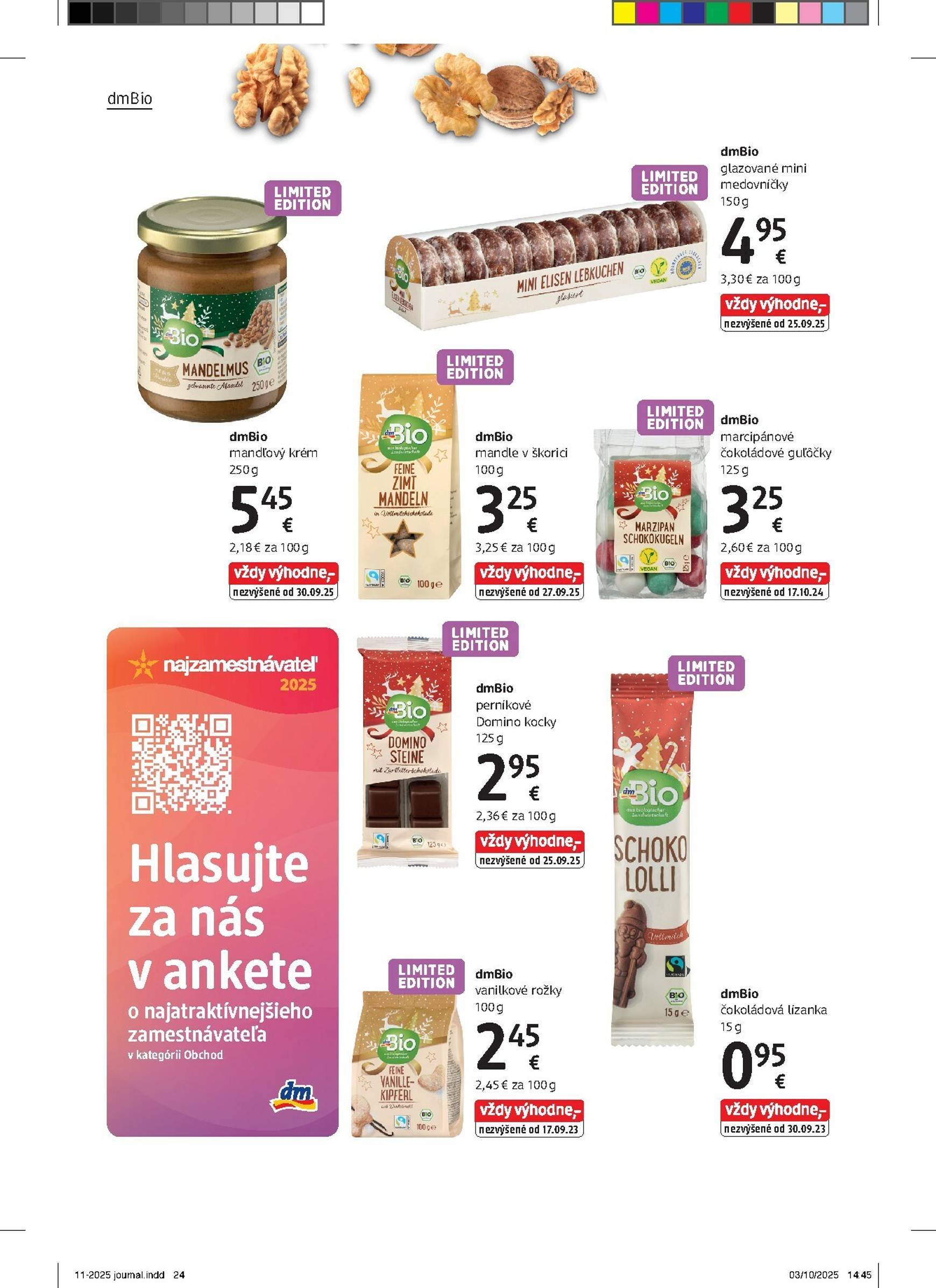 Page 24 of Aktuálny dm-drogerie leták platný od soboty 01.11 do 30.11