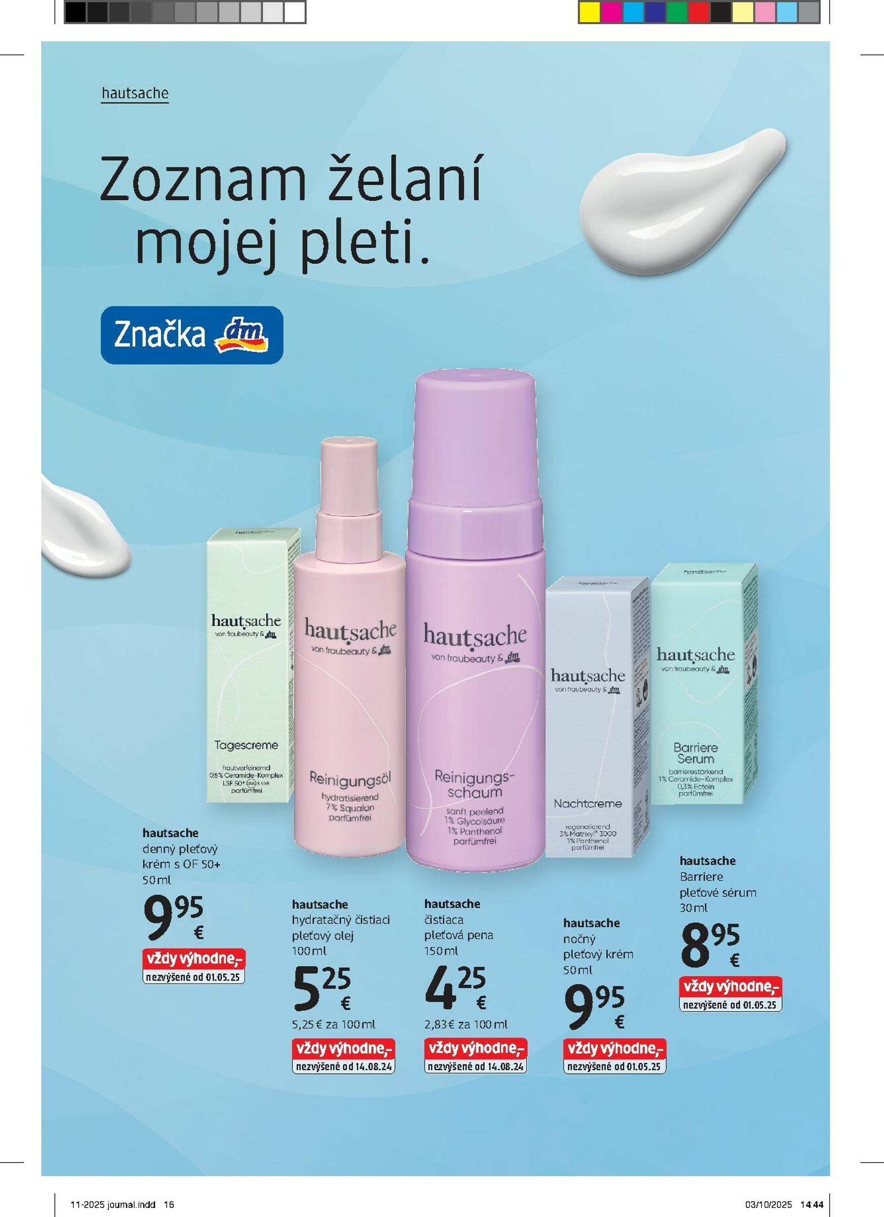 Page 16 of Aktuálny dm-drogerie leták platný od soboty 01.11 do 30.11