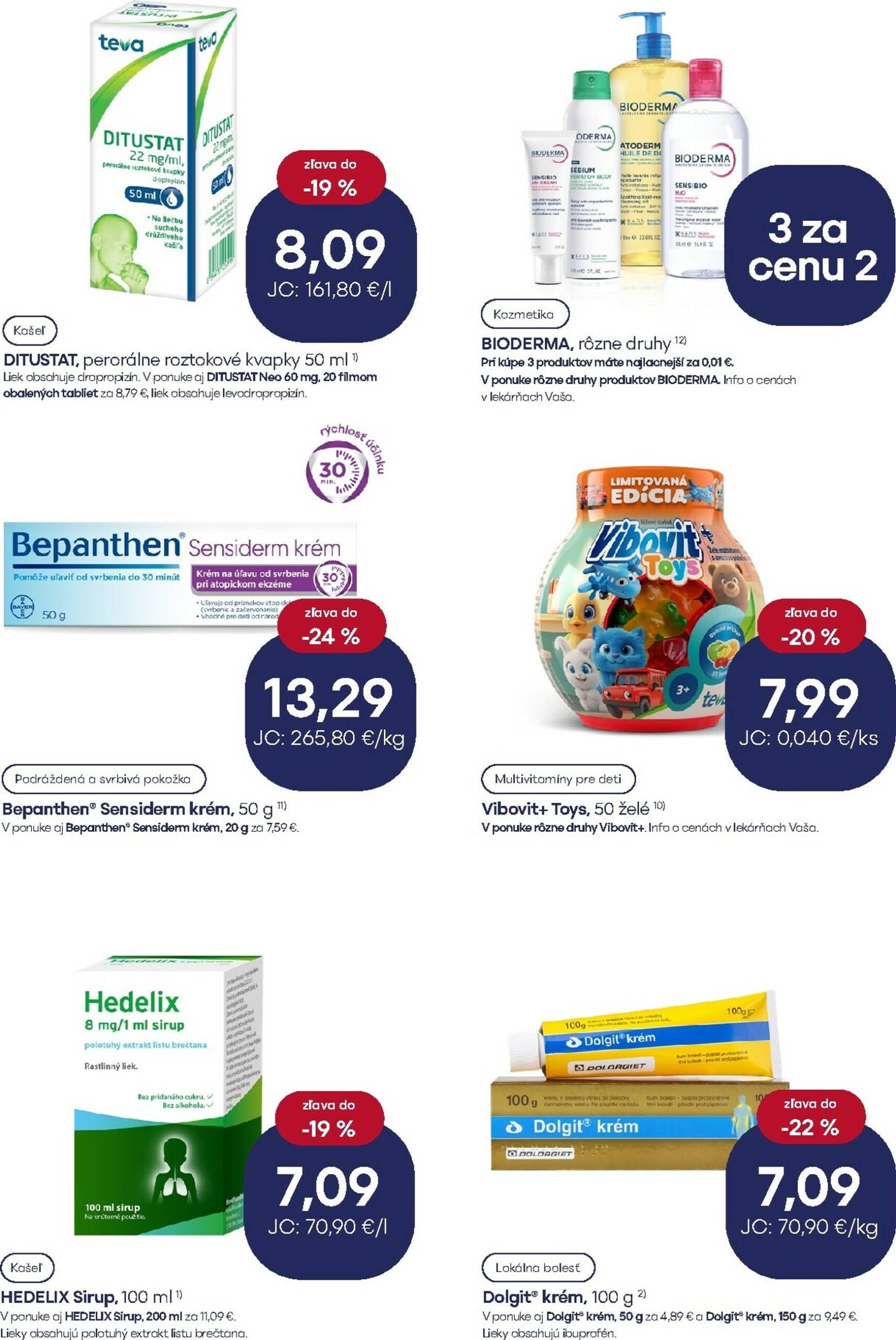 Page 3 of Aktuálny vasa-lekaren leták platný od soboty 01.11 do 30.11