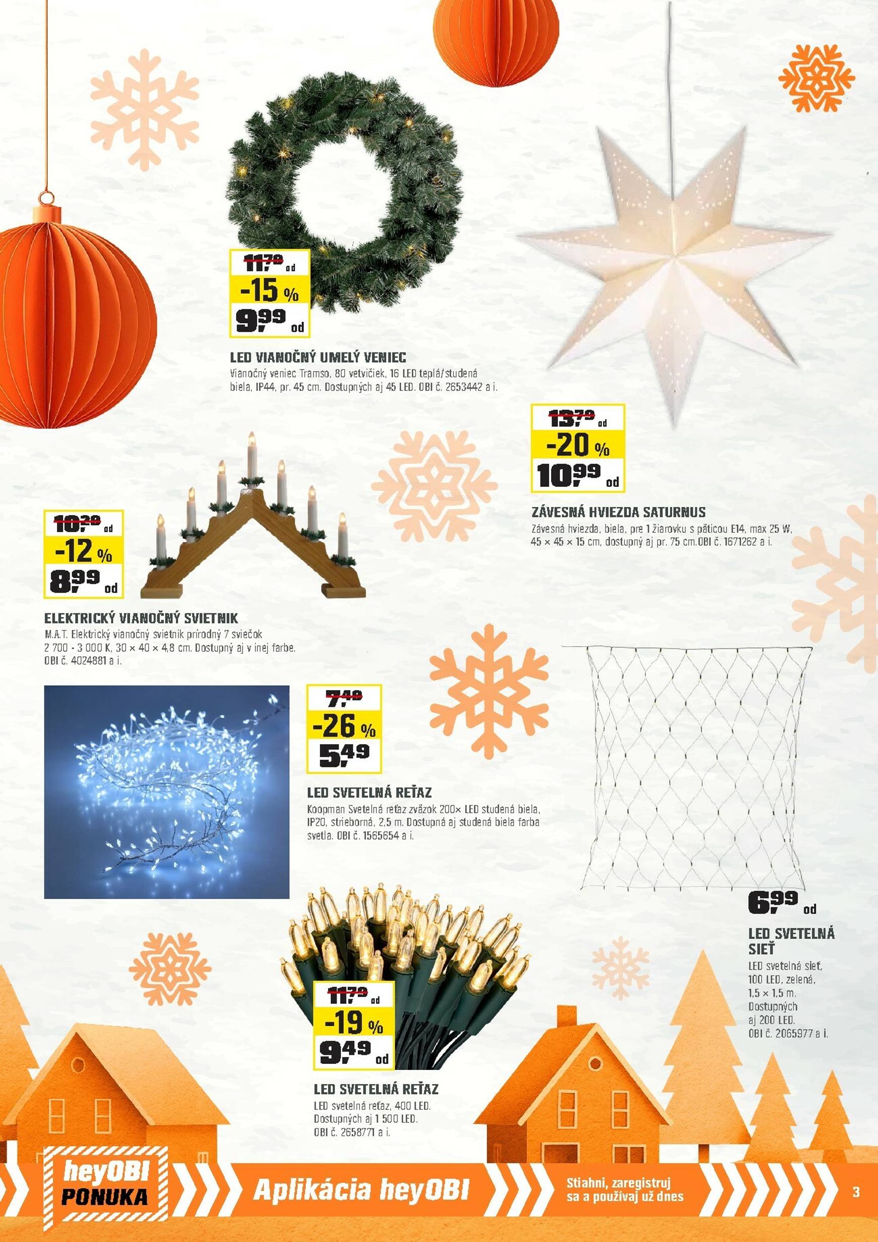 Page 3 of Aktuálny obi leták platný od soboty 01.11 do 30.11