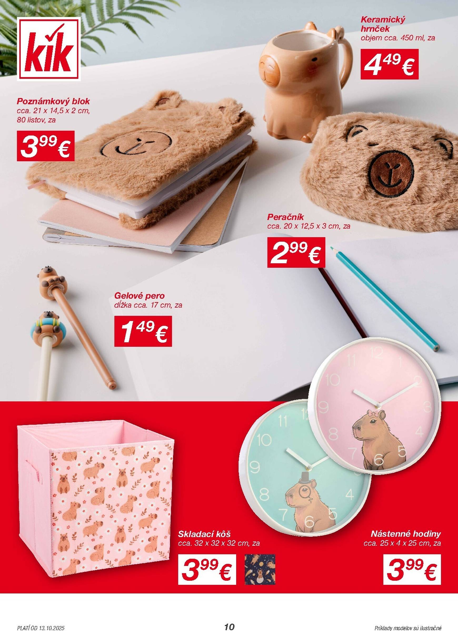 Page 10 of Aktuálny kik leták platný od pondelka 13.10 do 13.11