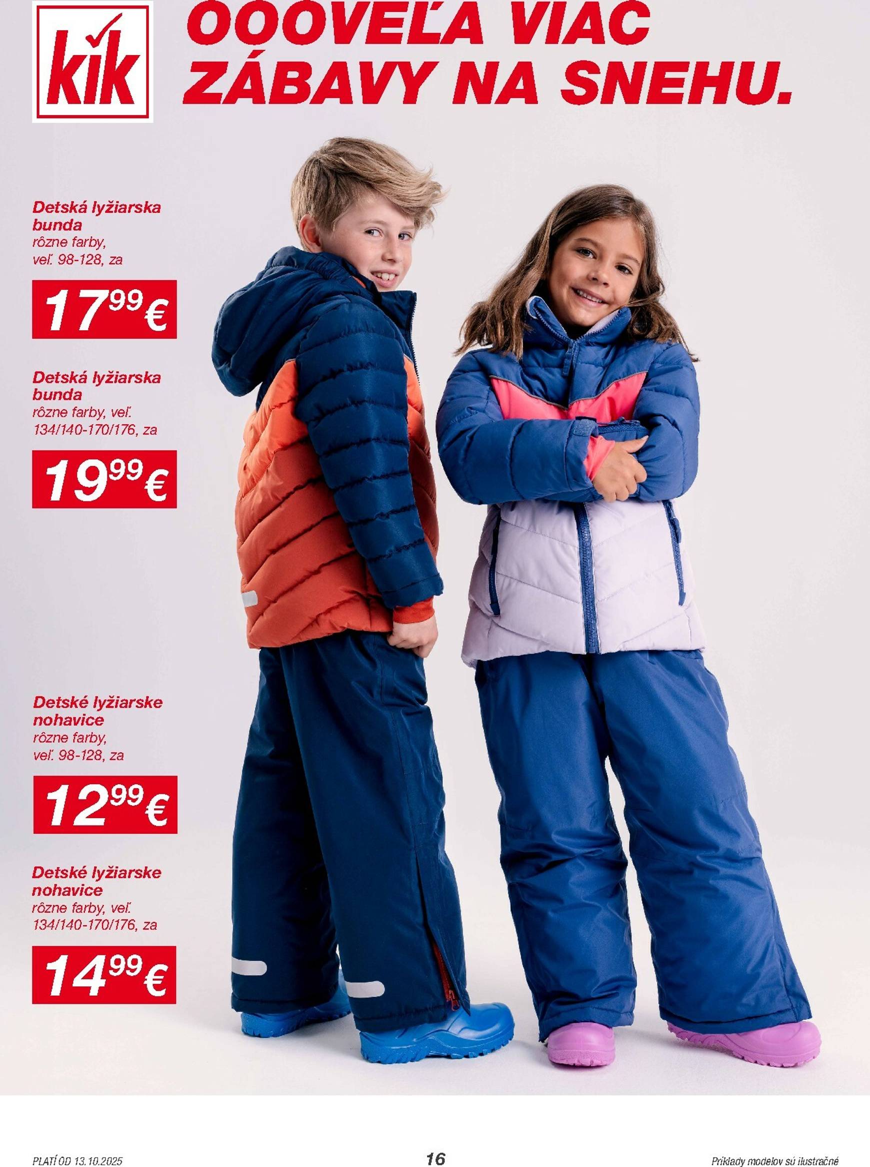 Page 16 of Aktuálny kik leták platný od pondelka 13.10 do 13.11