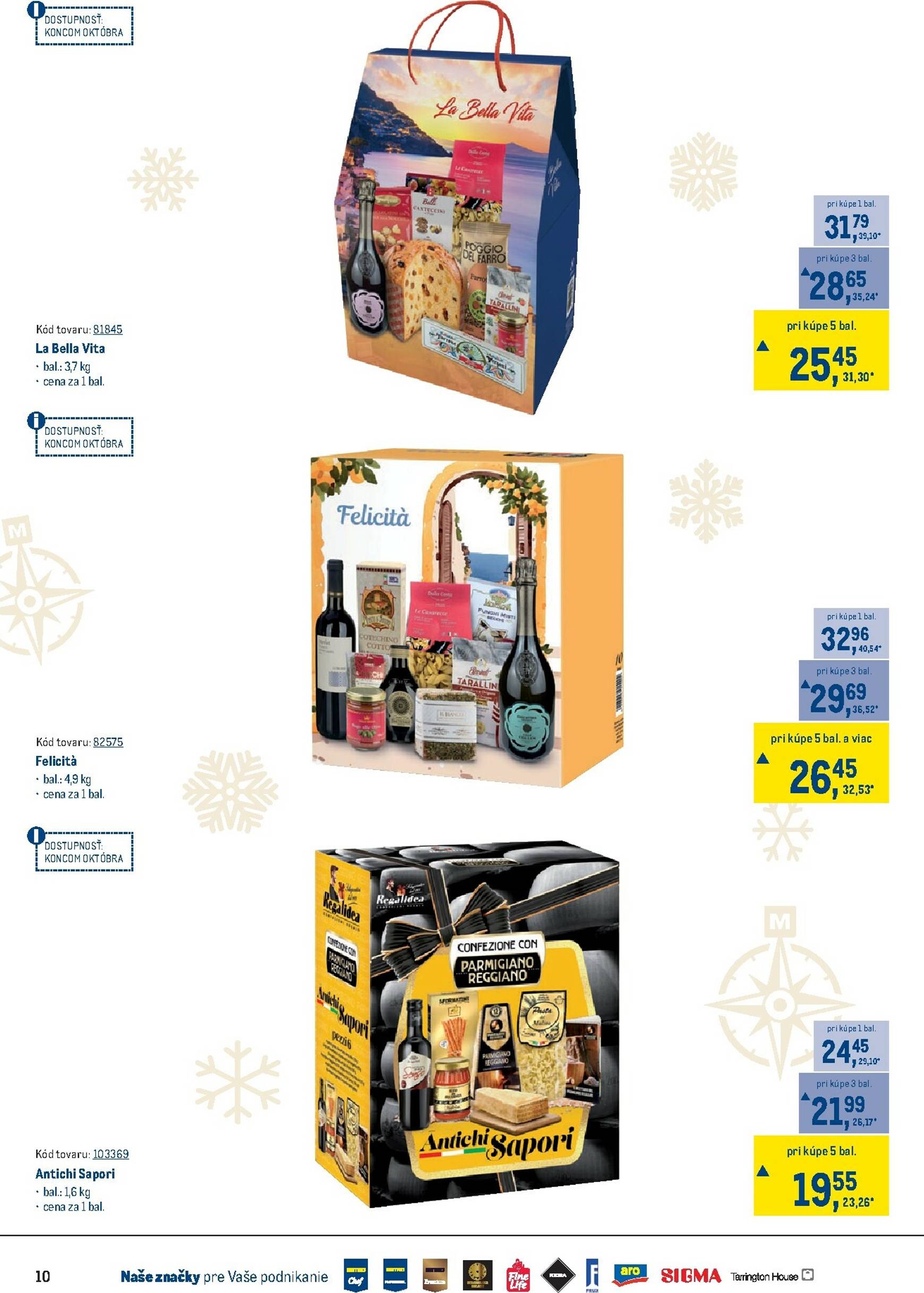 Page 10 of Aktuálny metro leták platný od stredy 08.10 do 18.11